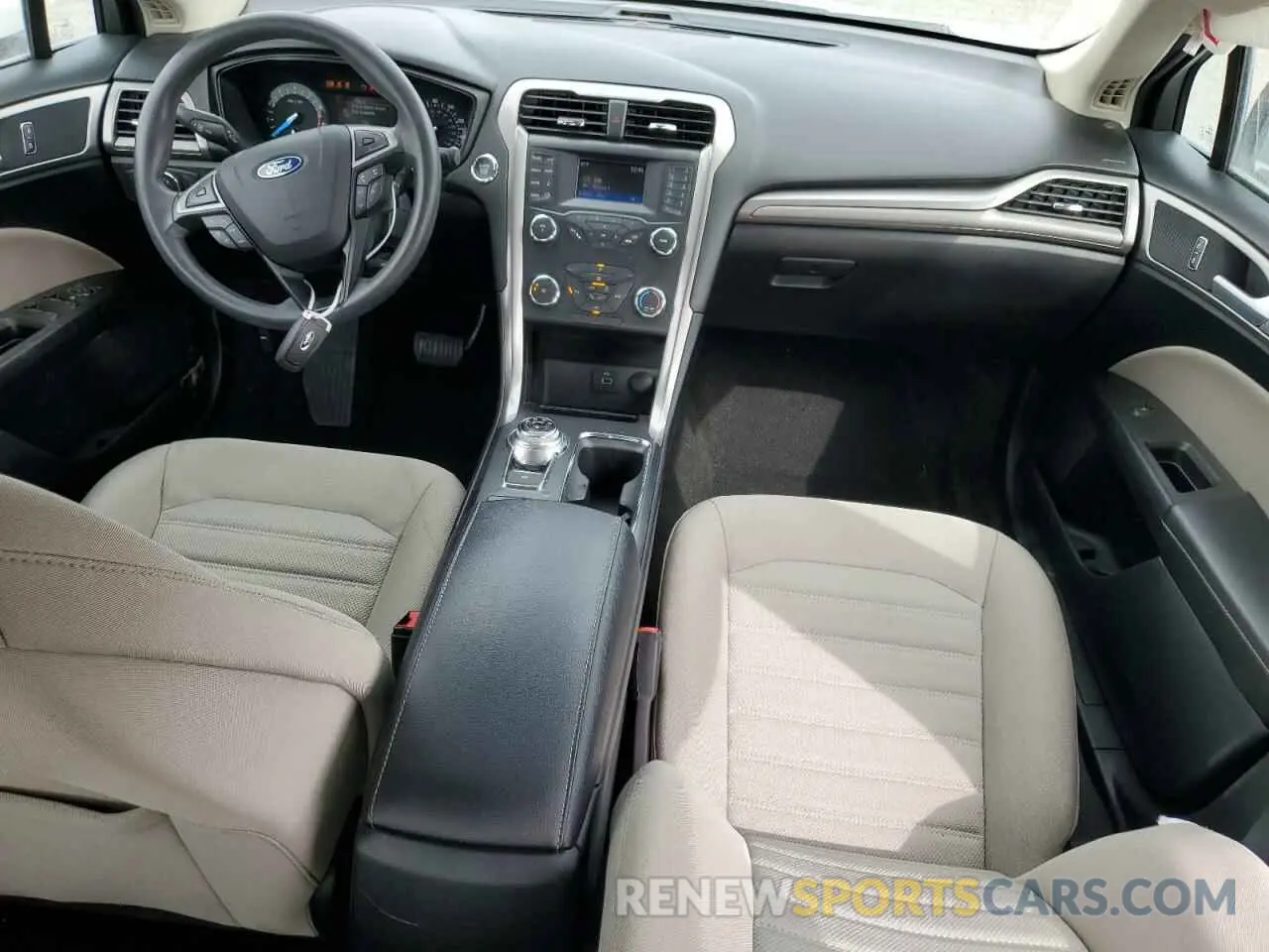 8 Photograph of a damaged car 3FA6P0G7XKR171596 FORD FUSION 2019