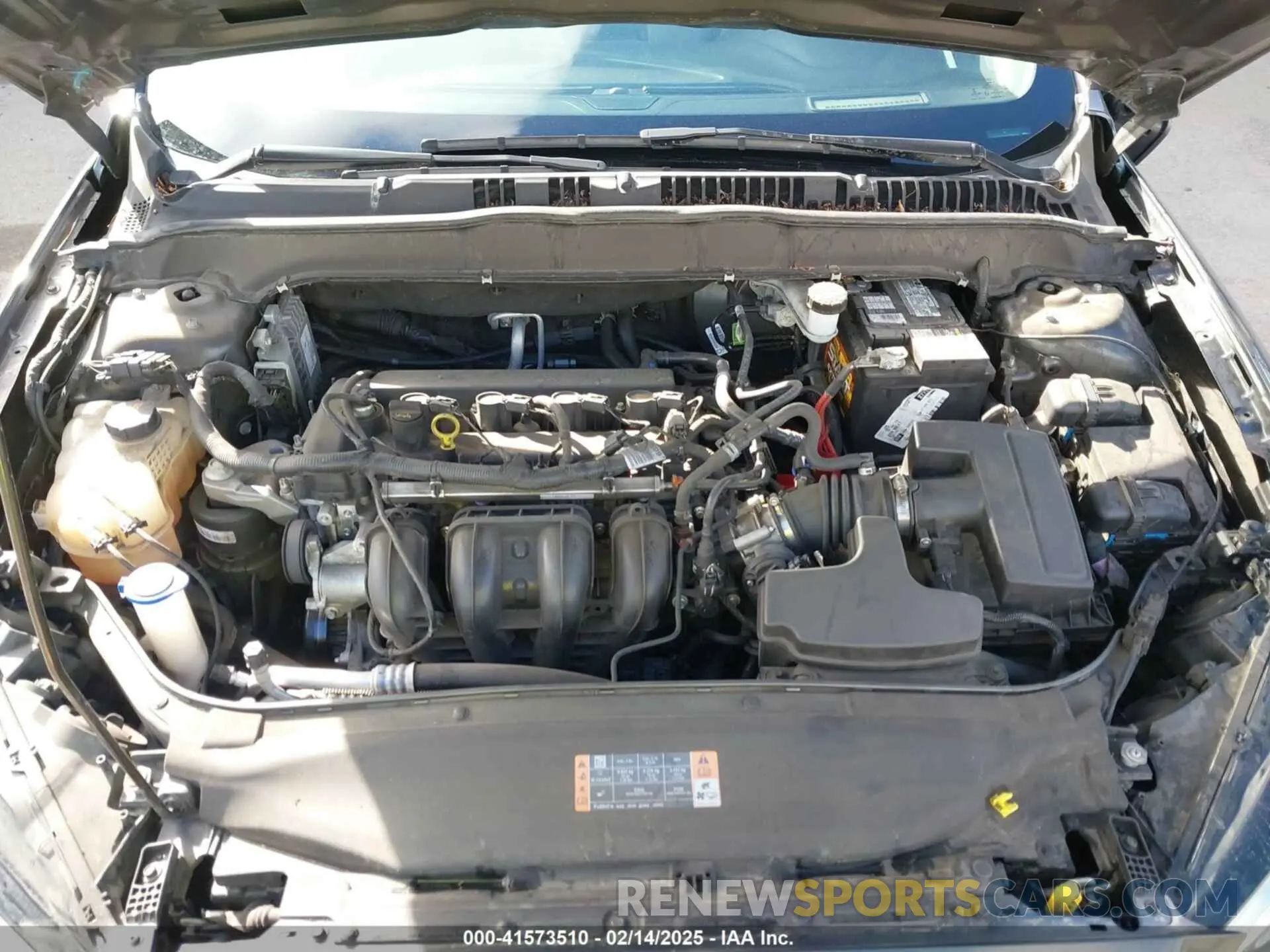 10 Photograph of a damaged car 3FA6P0G7XKR232512 FORD FUSION 2019