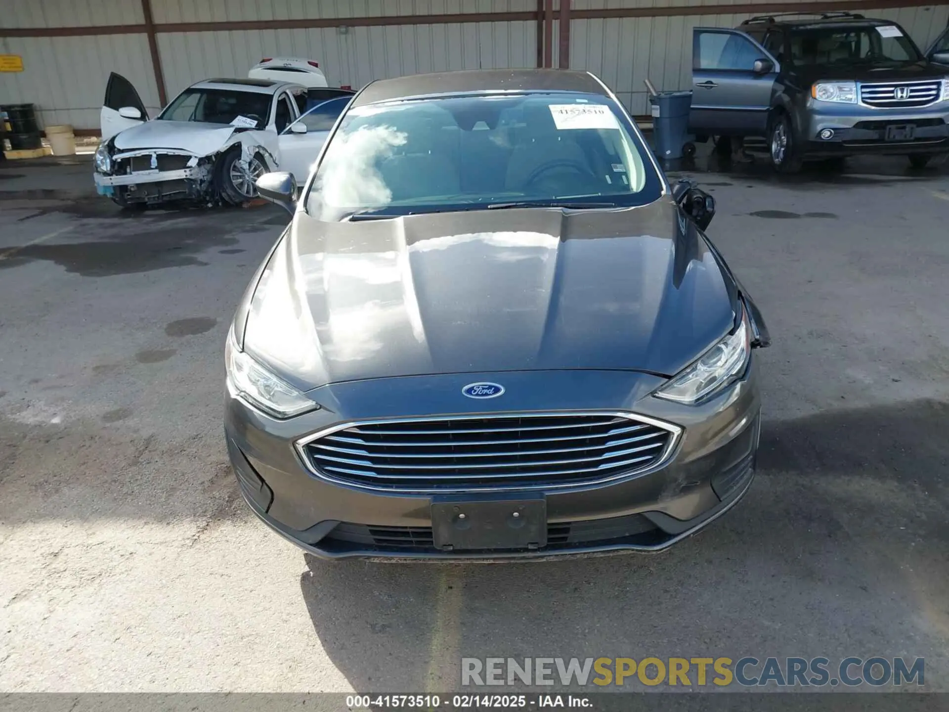 12 Photograph of a damaged car 3FA6P0G7XKR232512 FORD FUSION 2019