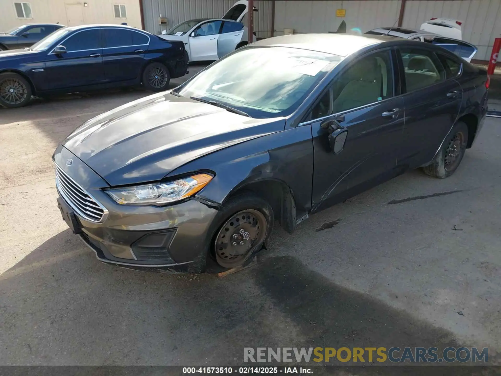 2 Photograph of a damaged car 3FA6P0G7XKR232512 FORD FUSION 2019