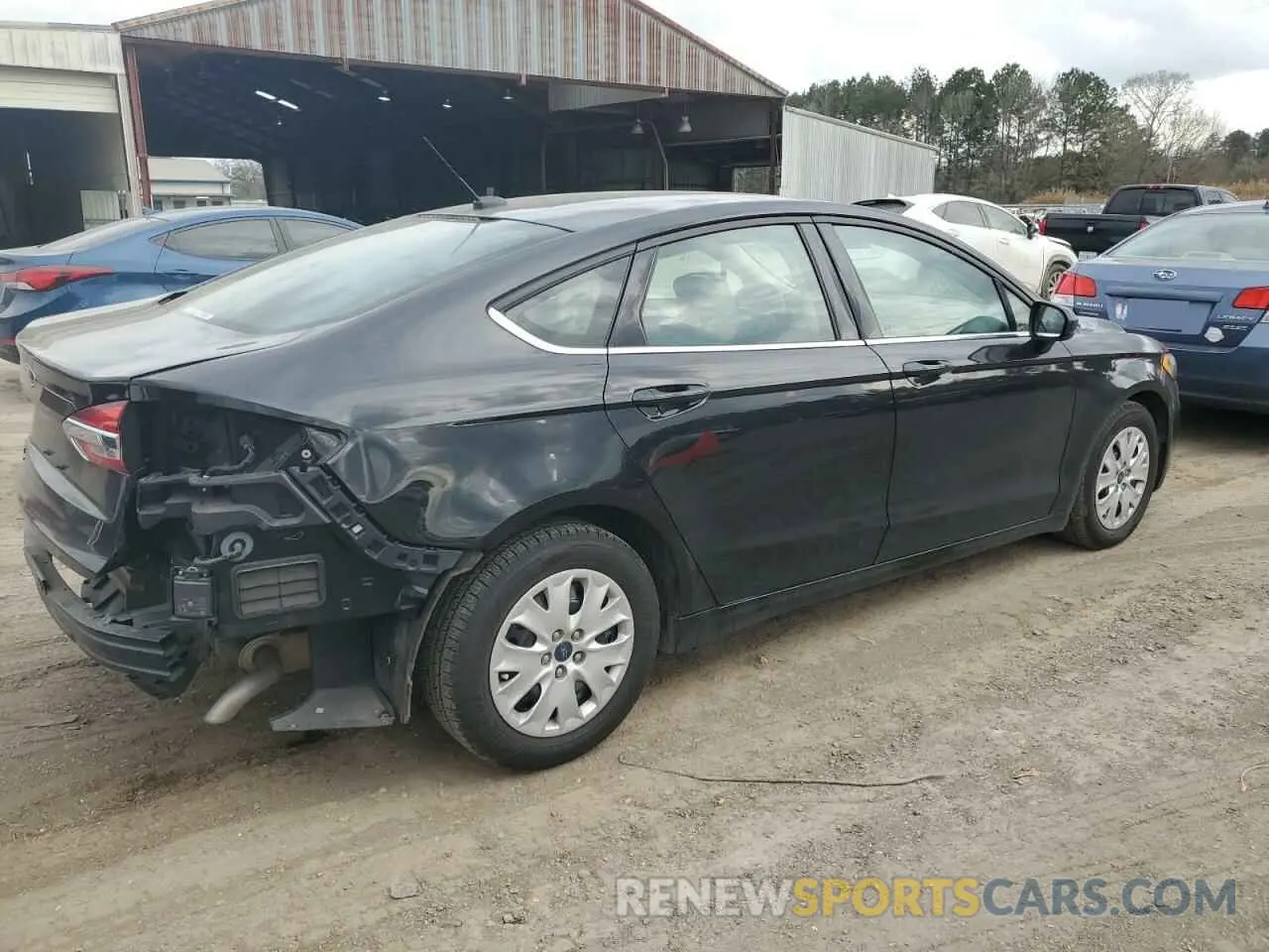 3 Photograph of a damaged car 3FA6P0G7XKR280494 FORD FUSION 2019