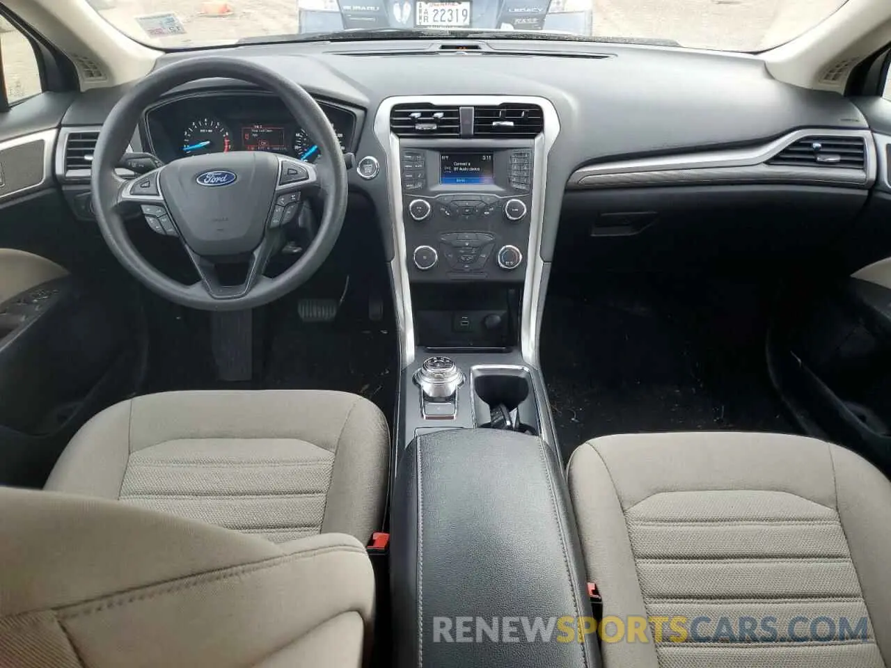 8 Photograph of a damaged car 3FA6P0G7XKR280494 FORD FUSION 2019