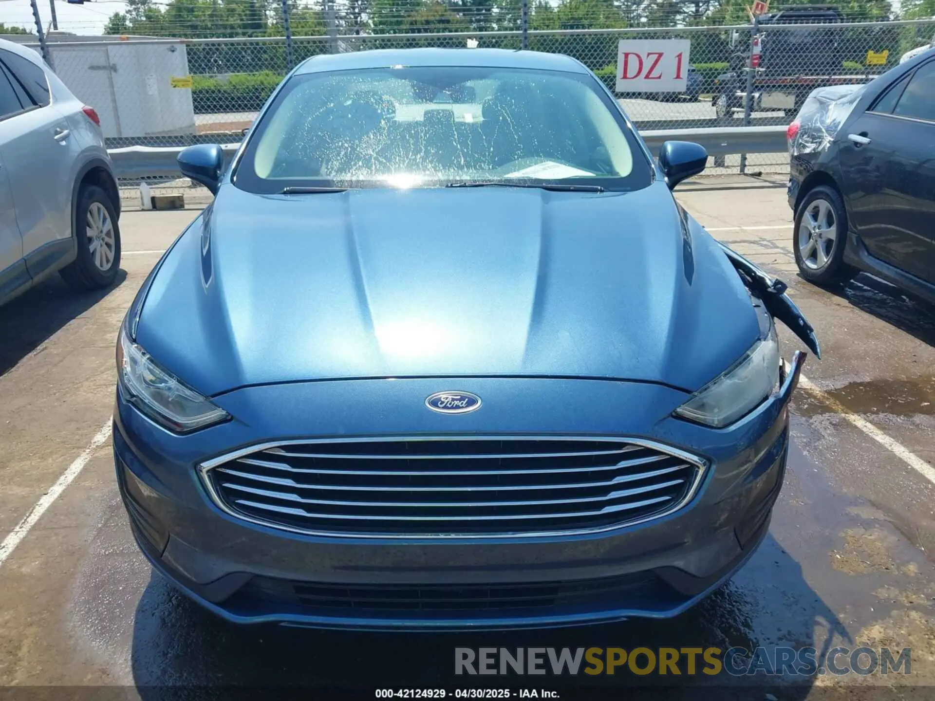 13 Photograph of a damaged car 3FA6P0H72KR123170 FORD FUSION 2019