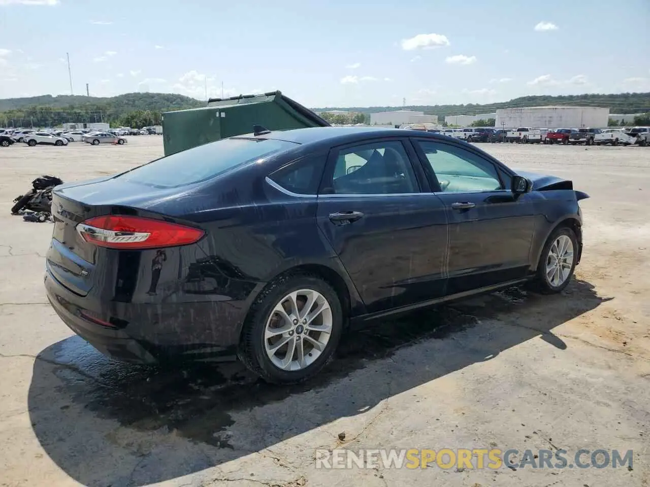 3 Photograph of a damaged car 3FA6P0H73KR151298 FORD FUSION 2019