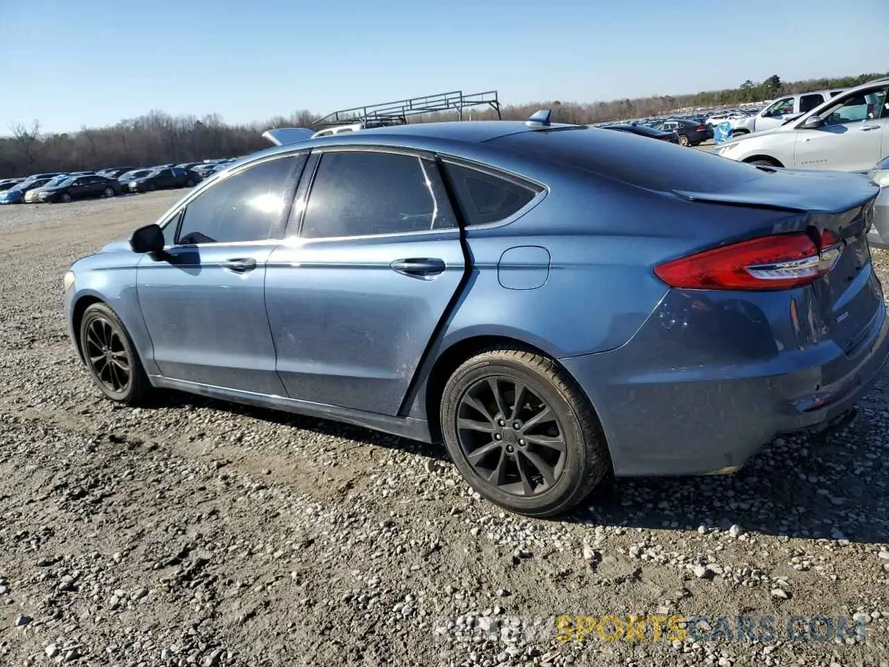 2 Photograph of a damaged car 3FA6P0H74KR123221 FORD FUSION 2019