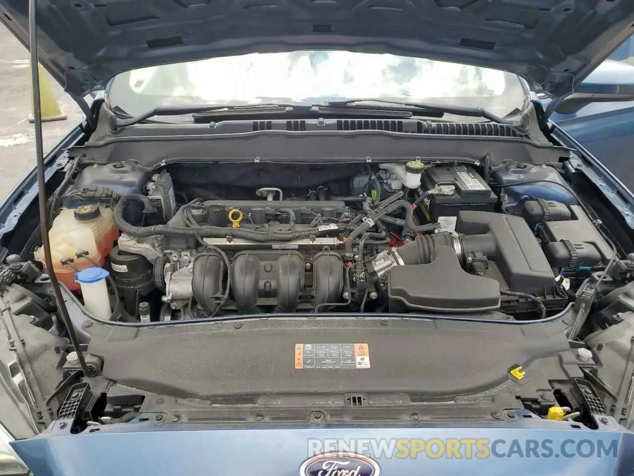 11 Photograph of a damaged car 3FA6P0H75KR209931 FORD FUSION 2019