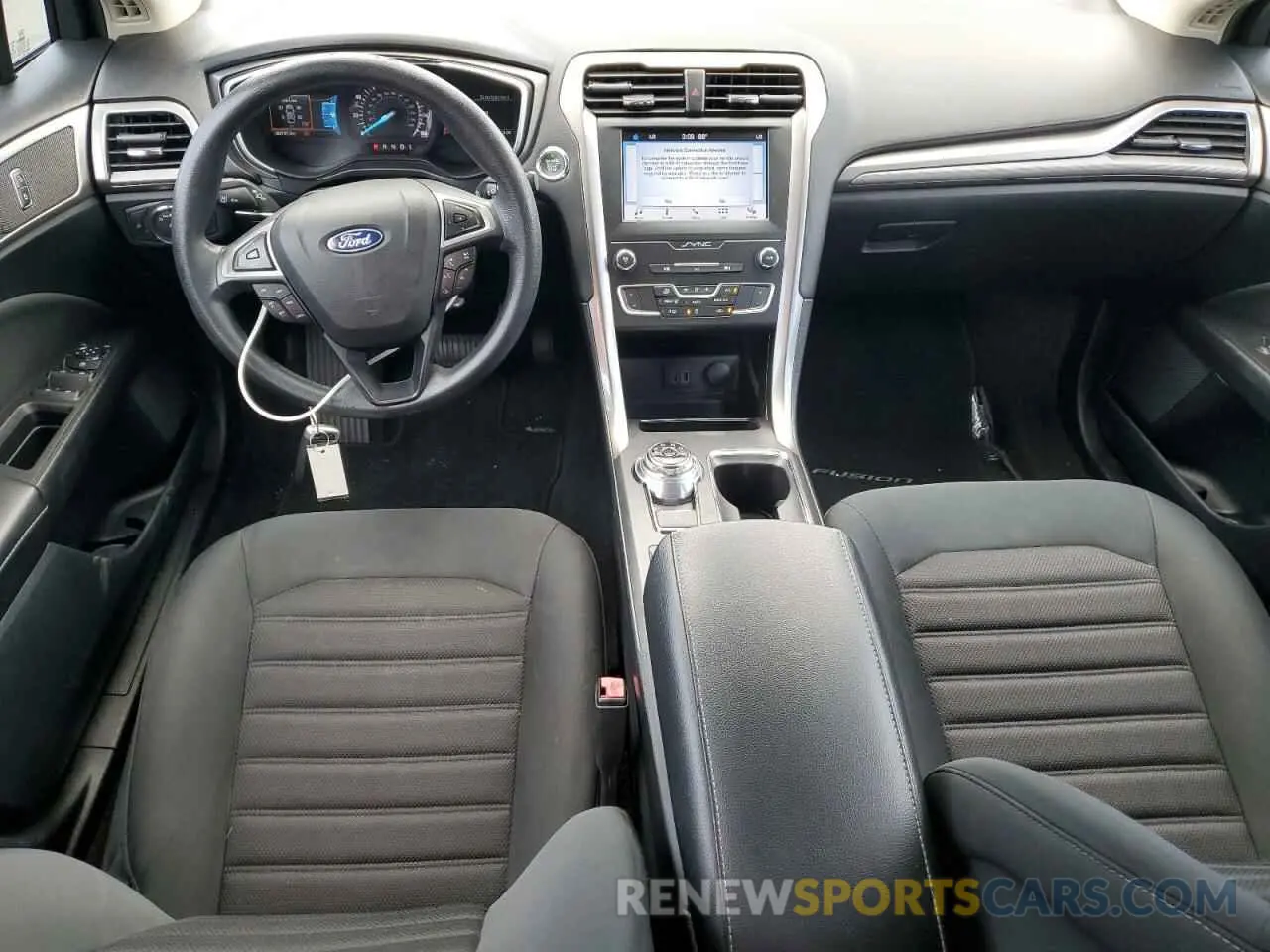 8 Photograph of a damaged car 3FA6P0H75KR209931 FORD FUSION 2019