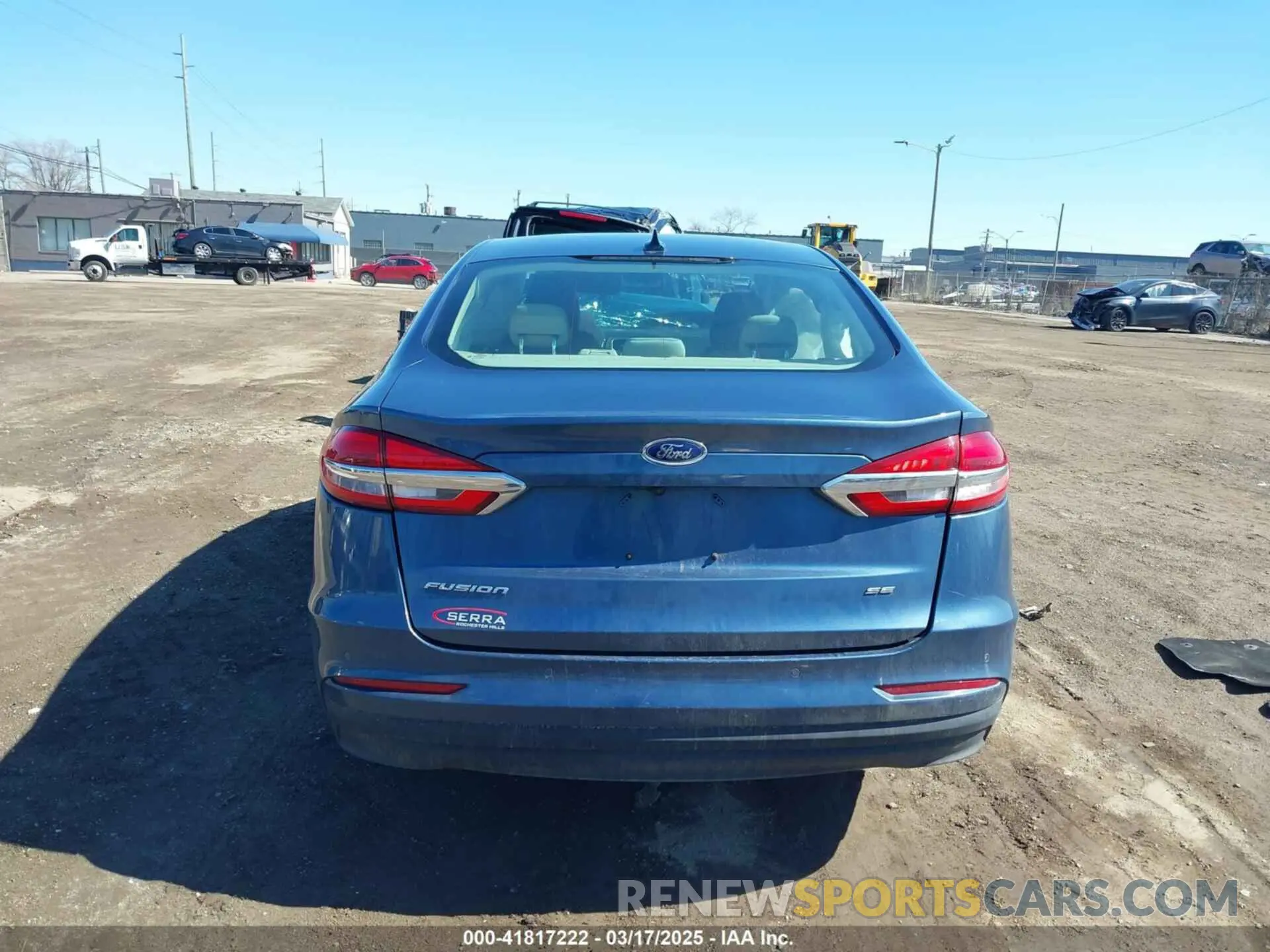 16 Photograph of a damaged car 3FA6P0H75KR238698 FORD FUSION 2019