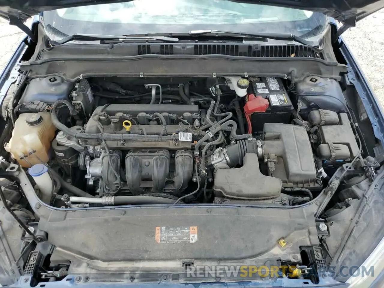 11 Photograph of a damaged car 3FA6P0H77KR122452 FORD FUSION 2019