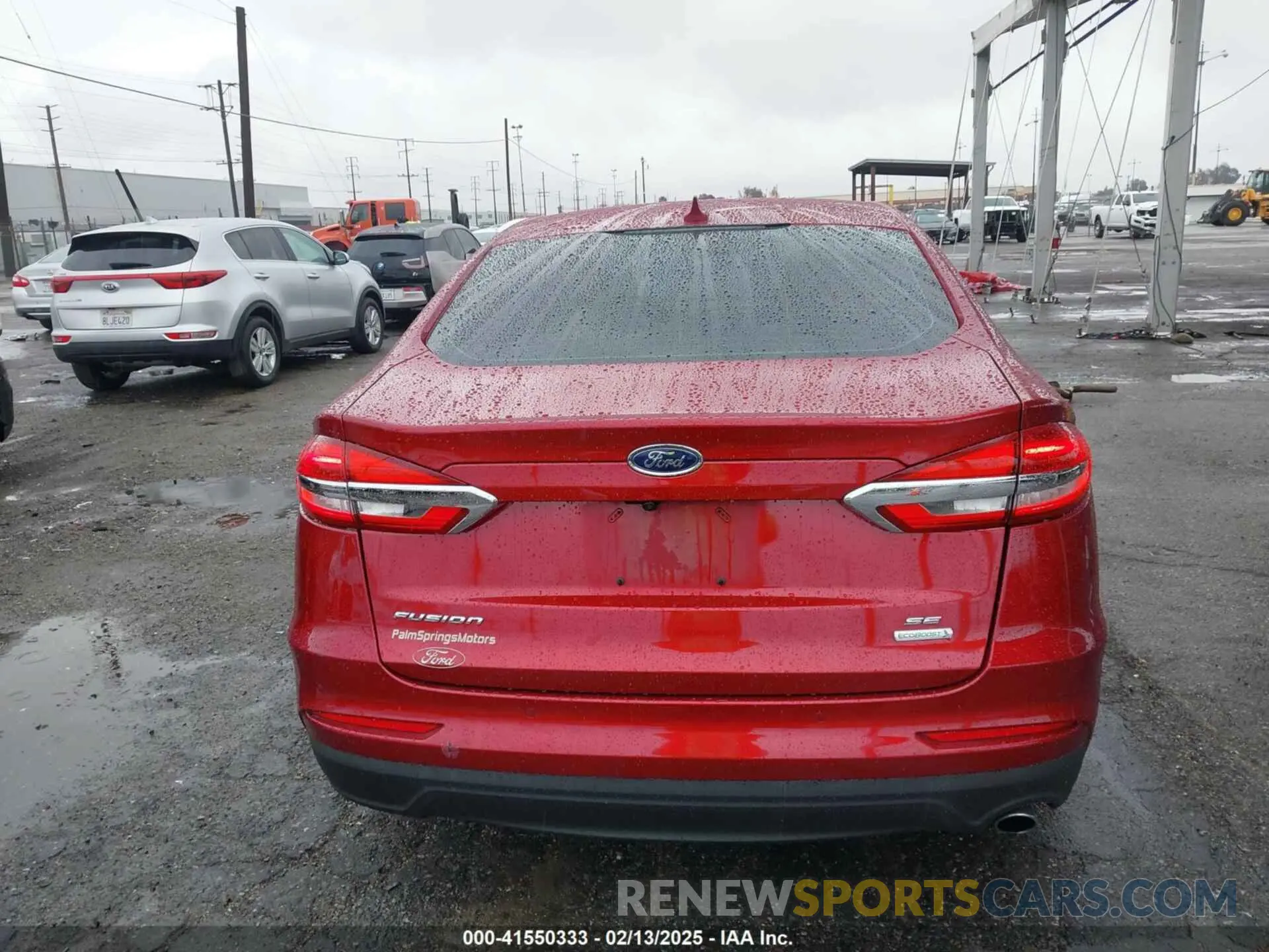 16 Photograph of a damaged car 3FA6P0HD0KR104302 FORD FUSION 2019