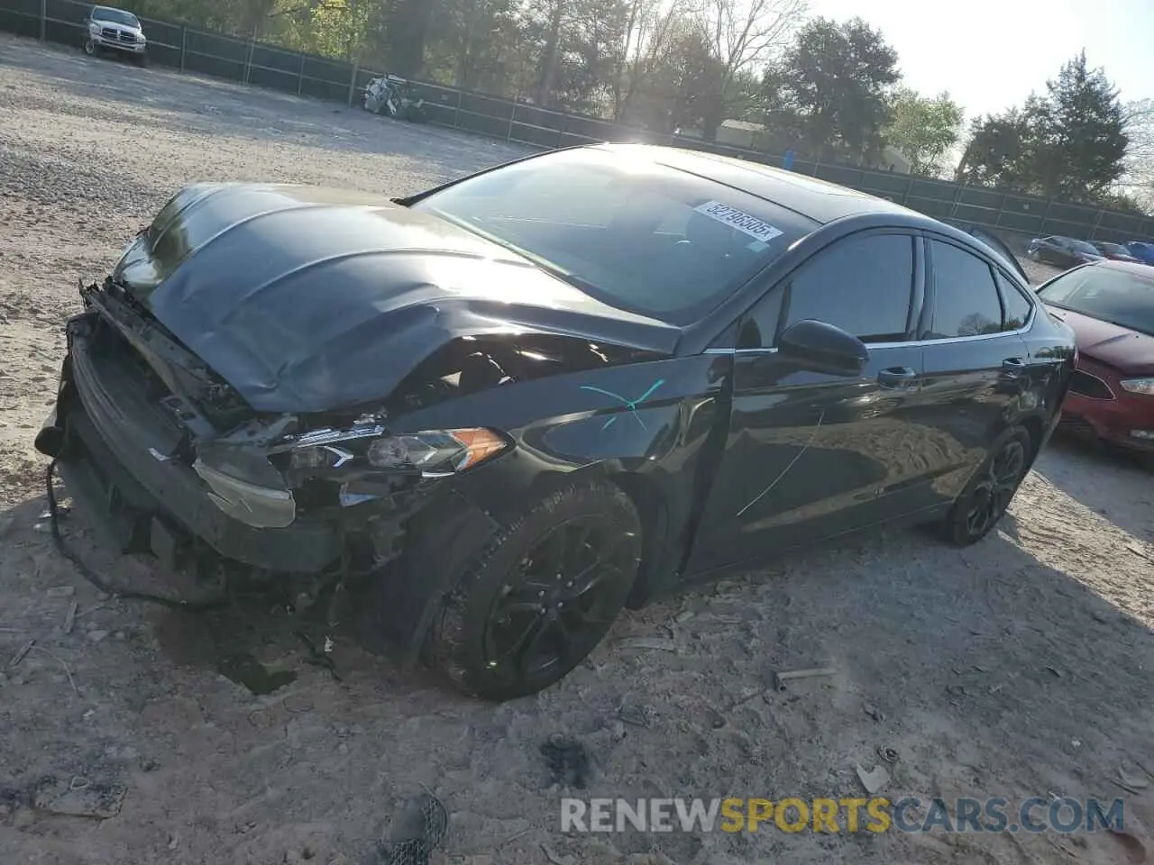 1 Photograph of a damaged car 3FA6P0HD0KR160143 FORD FUSION 2019