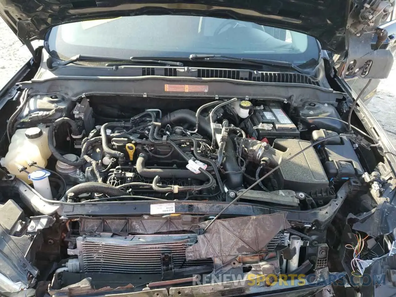 11 Photograph of a damaged car 3FA6P0HD0KR160143 FORD FUSION 2019