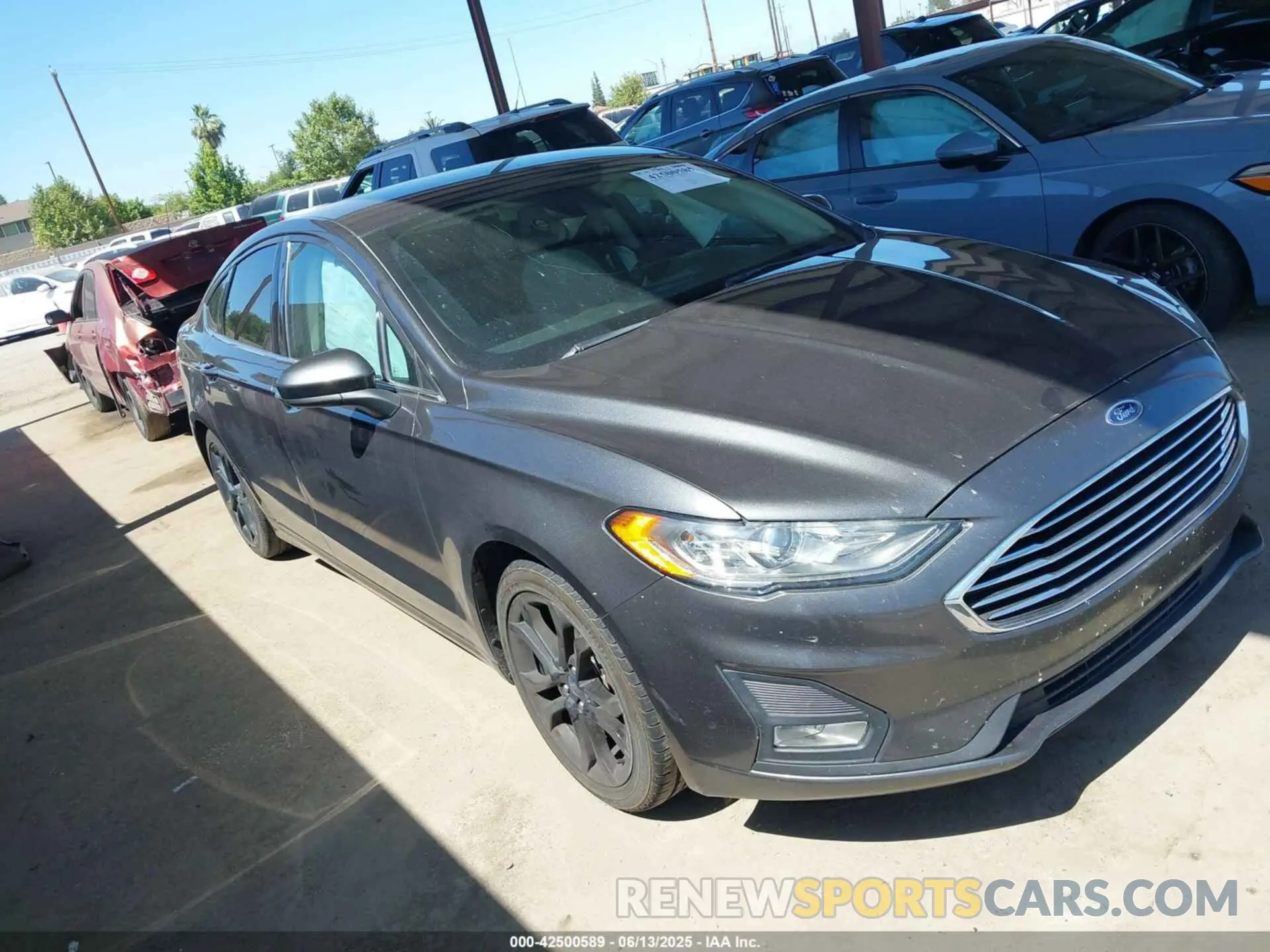 1 Photograph of a damaged car 3FA6P0HD0KR178528 FORD FUSION 2019