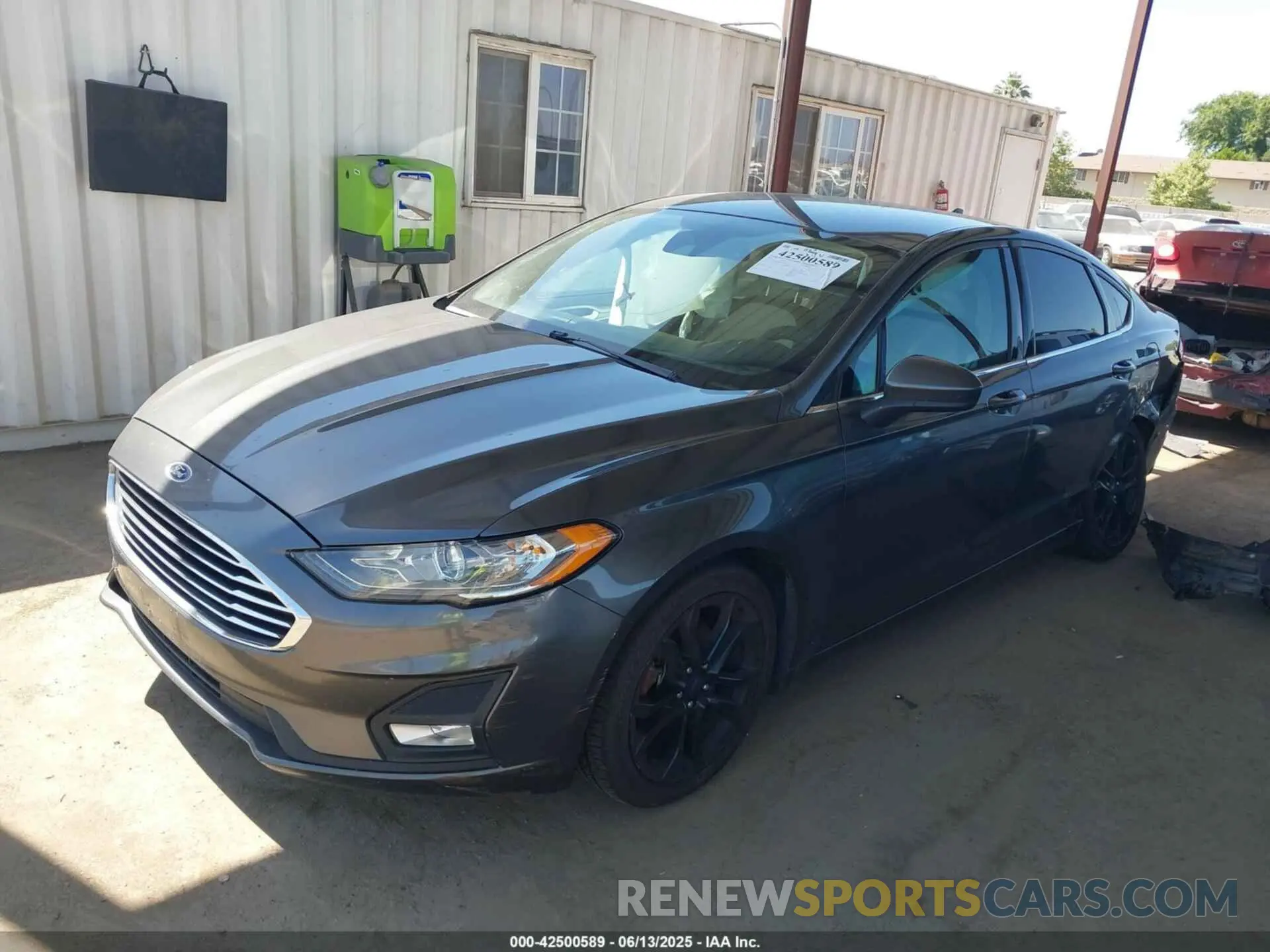 2 Photograph of a damaged car 3FA6P0HD0KR178528 FORD FUSION 2019
