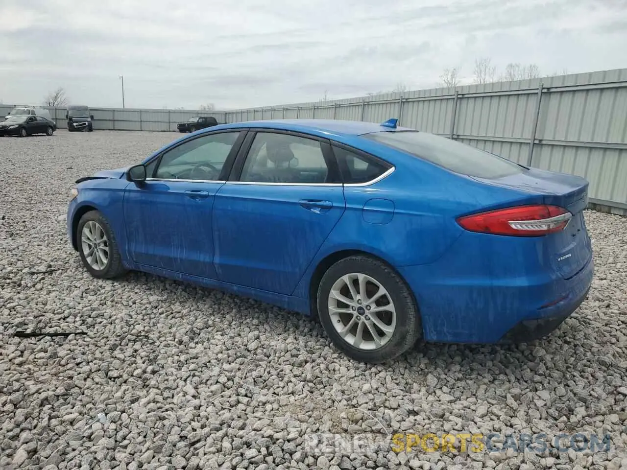 2 Photograph of a damaged car 3FA6P0HD0KR183602 FORD FUSION 2019