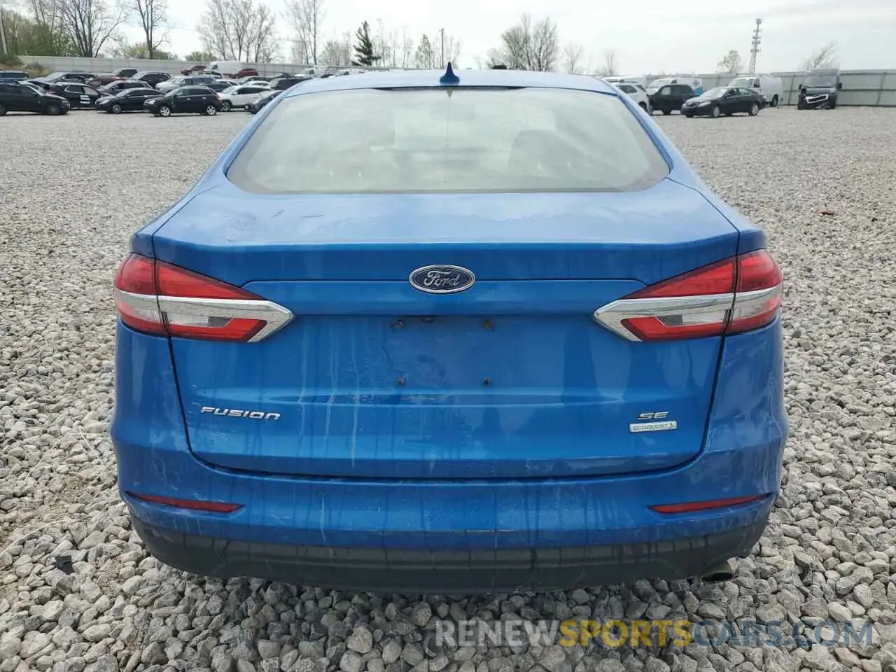 6 Photograph of a damaged car 3FA6P0HD0KR183602 FORD FUSION 2019