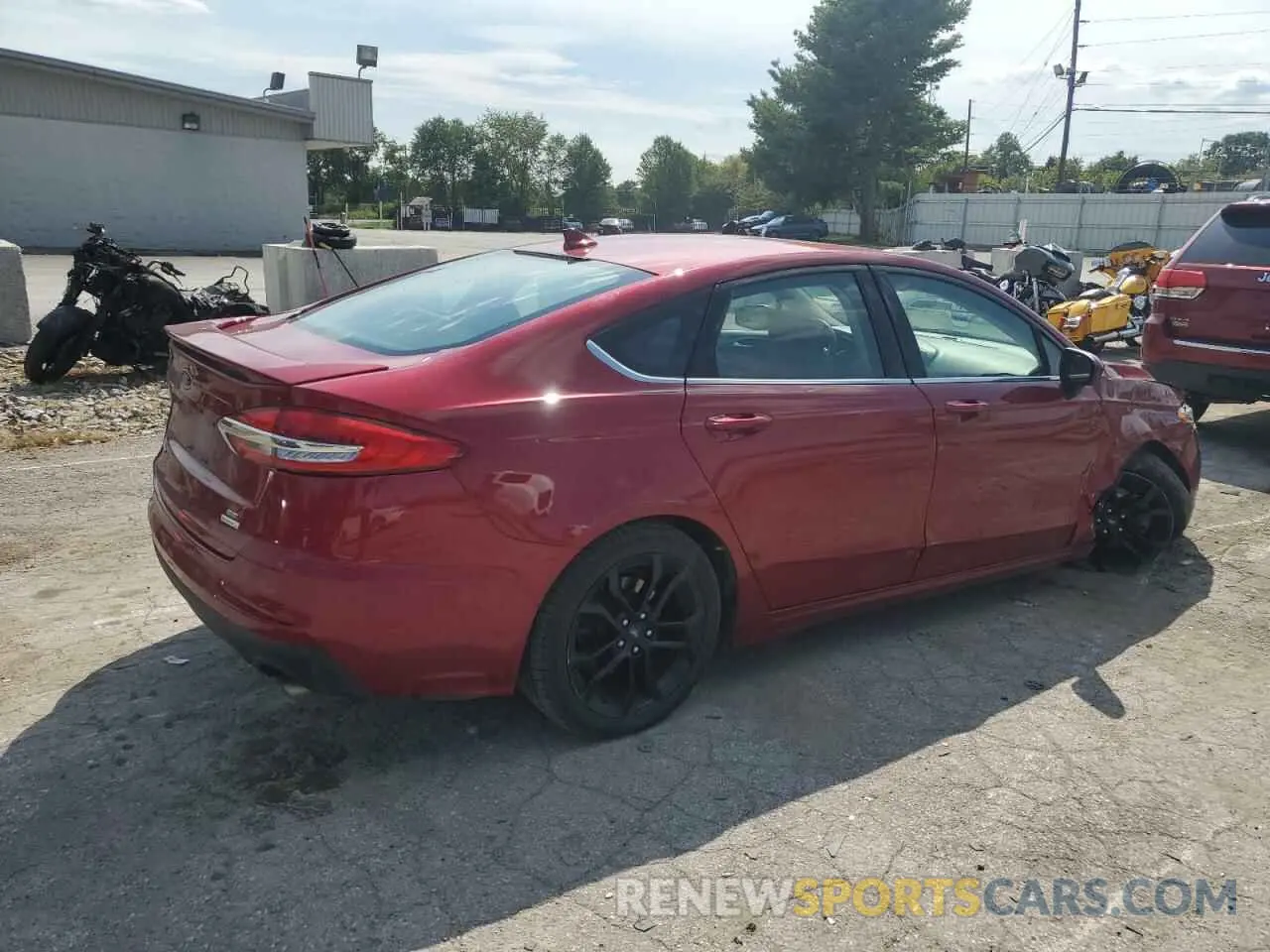 3 Photograph of a damaged car 3FA6P0HD0KR196270 FORD FUSION 2019