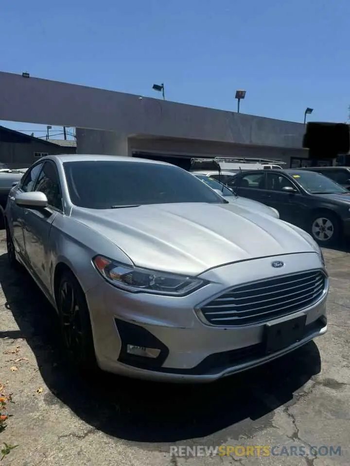 1 Photograph of a damaged car 3FA6P0HD0KR201807 FORD FUSION 2019