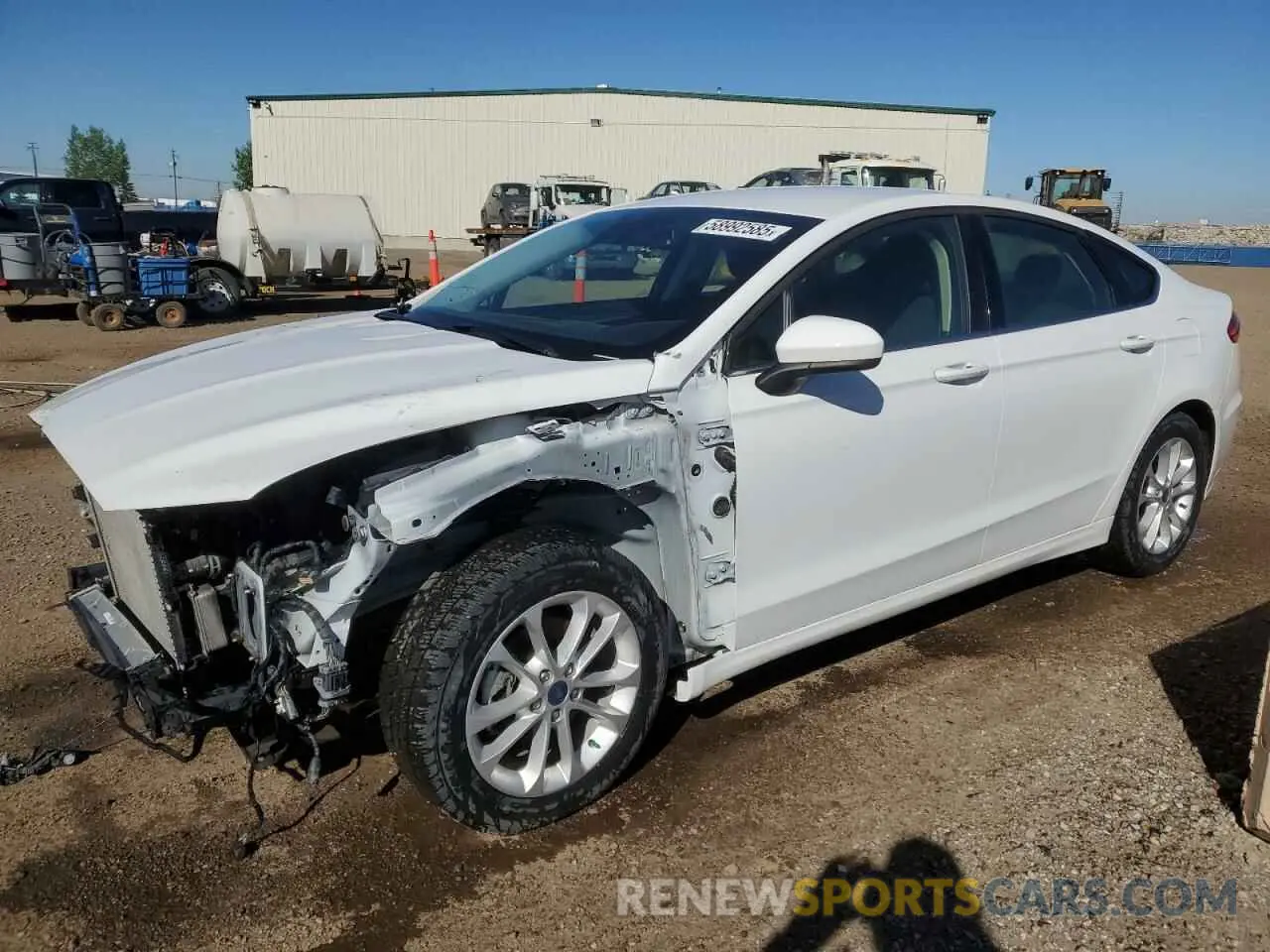 1 Photograph of a damaged car 3FA6P0HD0KR266236 FORD FUSION 2019