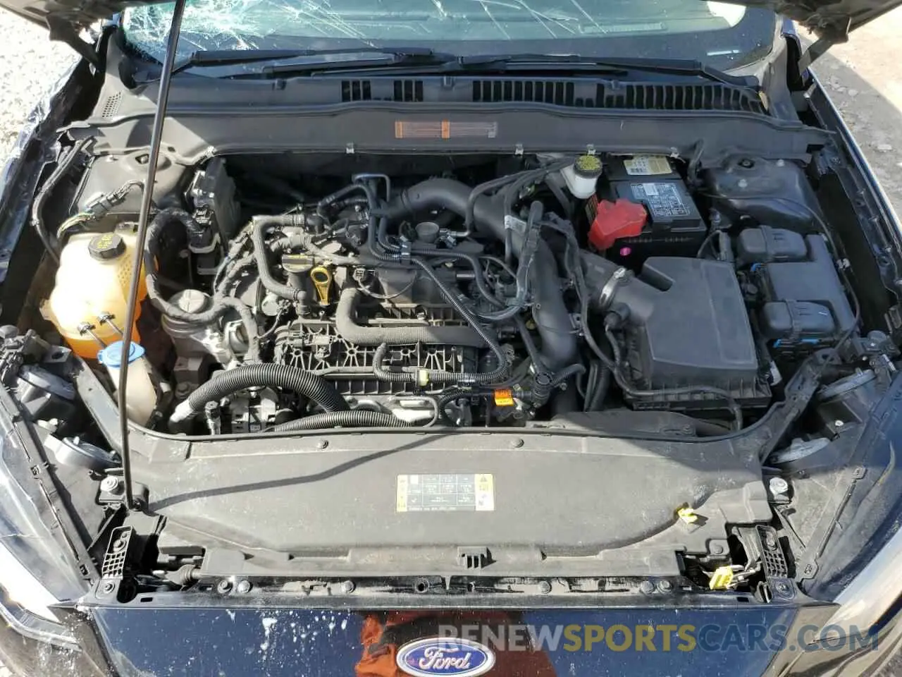 11 Photograph of a damaged car 3FA6P0HD0KR276054 FORD FUSION 2019
