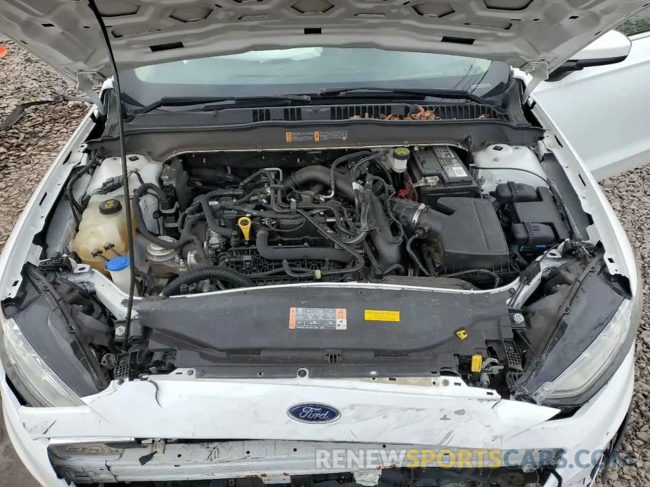 11 Photograph of a damaged car 3FA6P0HD1KR126597 FORD FUSION 2019