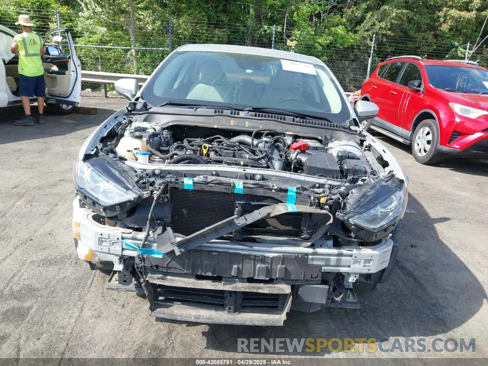 6 Photograph of a damaged car 3FA6P0HD1KR126681 FORD FUSION 2019
