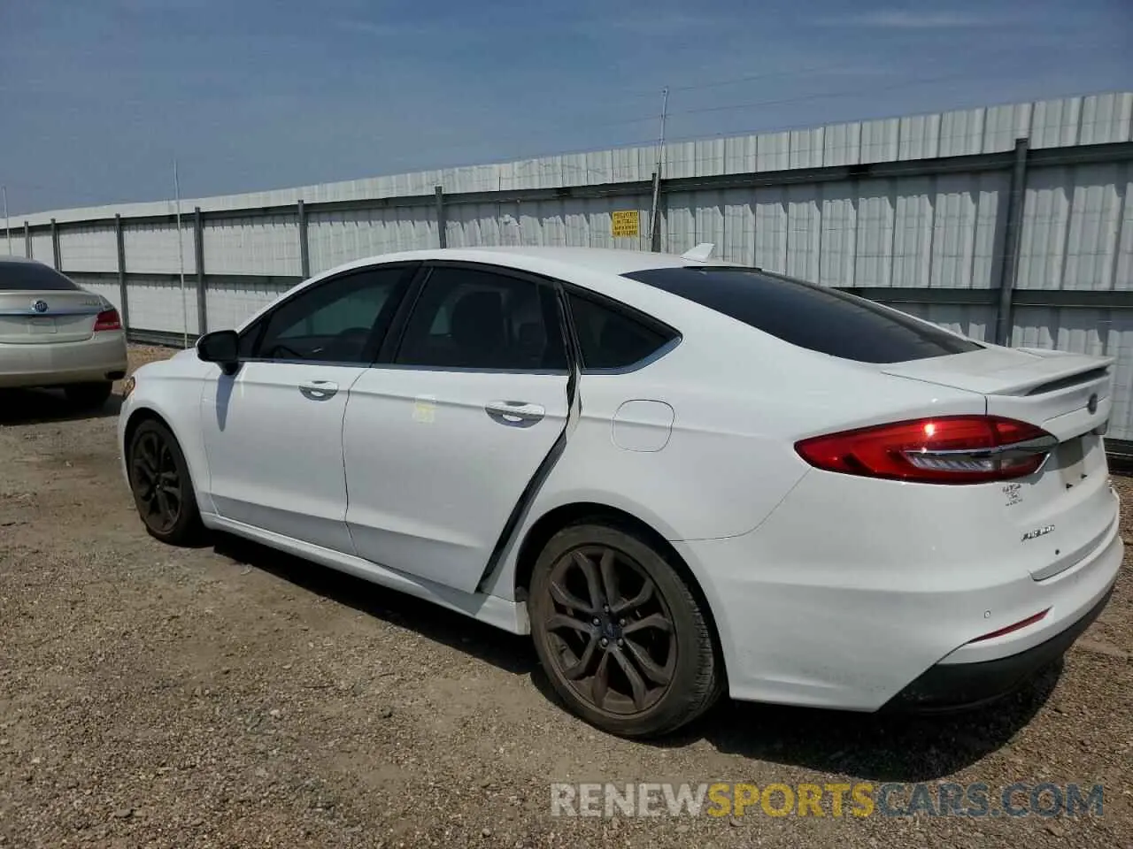 2 Photograph of a damaged car 3FA6P0HD1KR170700 FORD FUSION 2019