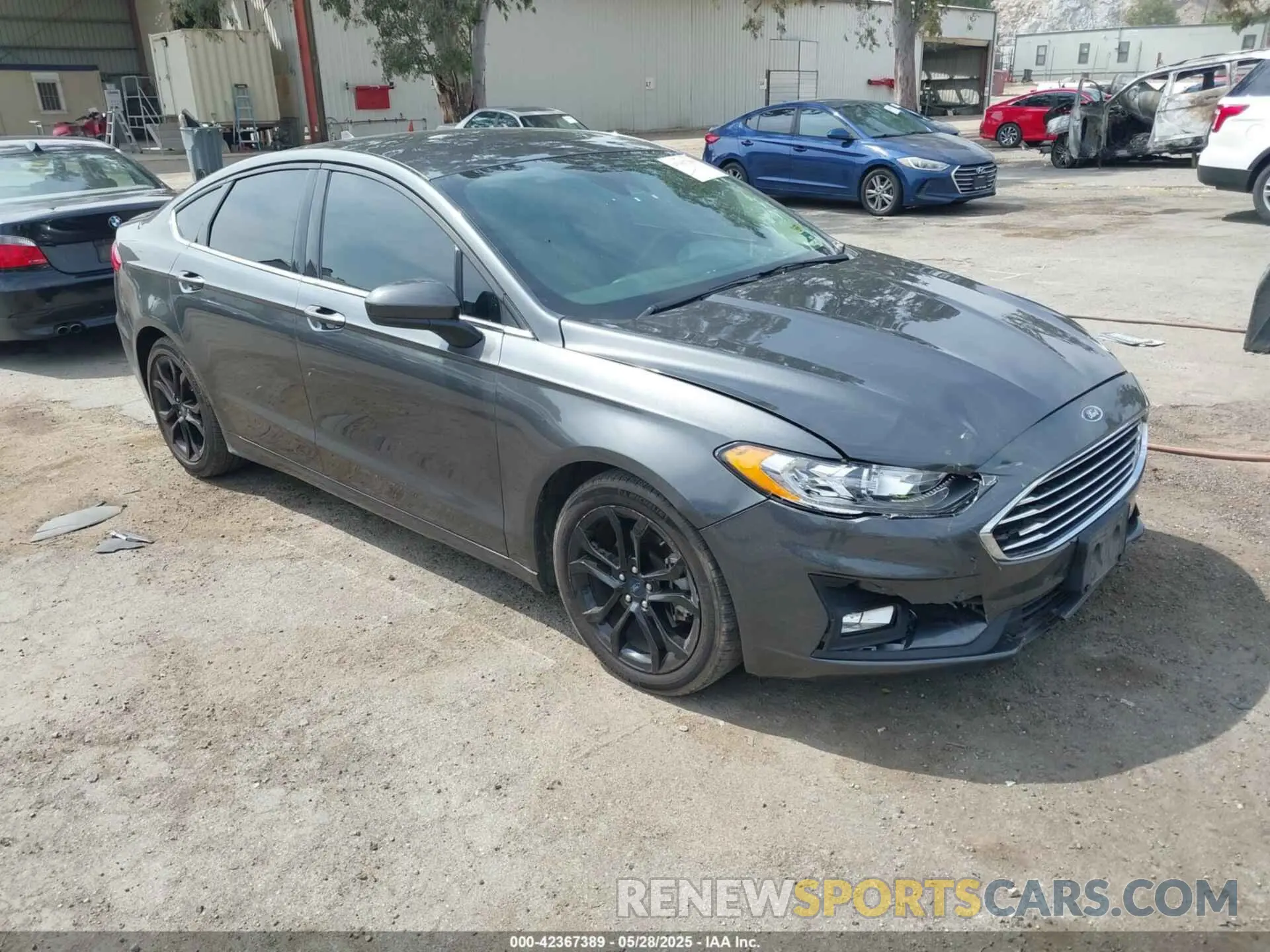 1 Photograph of a damaged car 3FA6P0HD1KR177114 FORD FUSION 2019