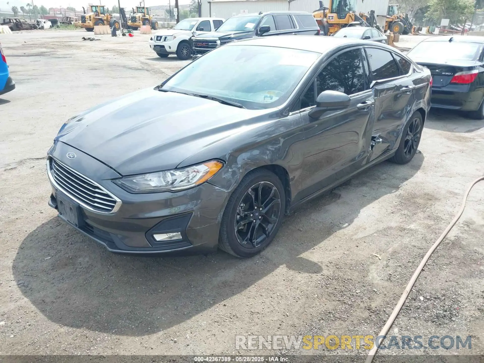 2 Photograph of a damaged car 3FA6P0HD1KR177114 FORD FUSION 2019