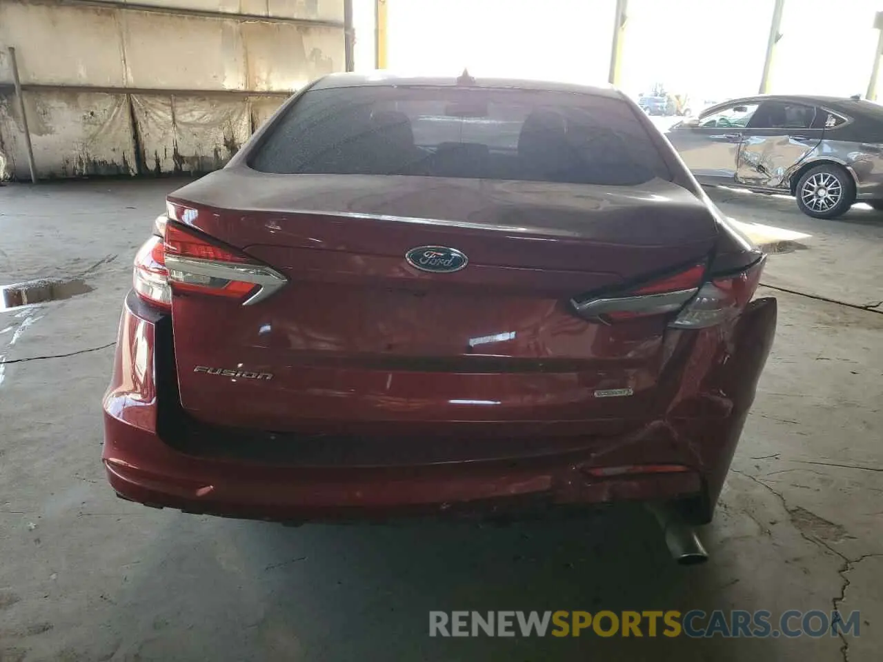 6 Photograph of a damaged car 3FA6P0HD1KR232810 FORD FUSION 2019