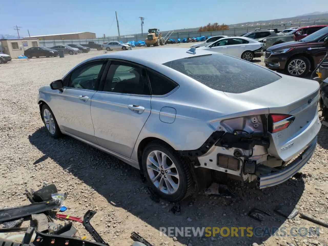 3 Photograph of a damaged car 3FA6P0HD1KR239448 FORD FUSION 2019