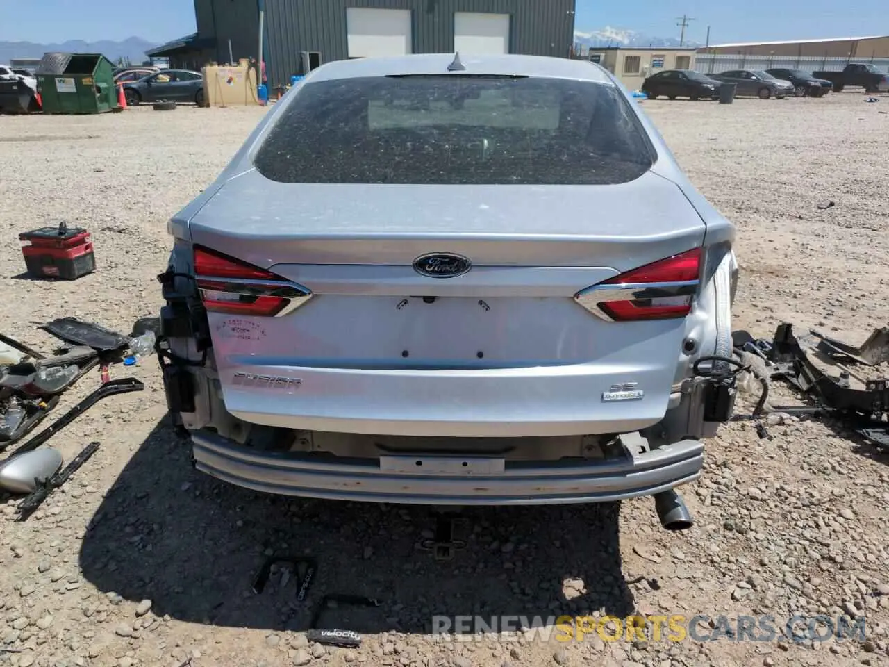 7 Photograph of a damaged car 3FA6P0HD1KR239448 FORD FUSION 2019