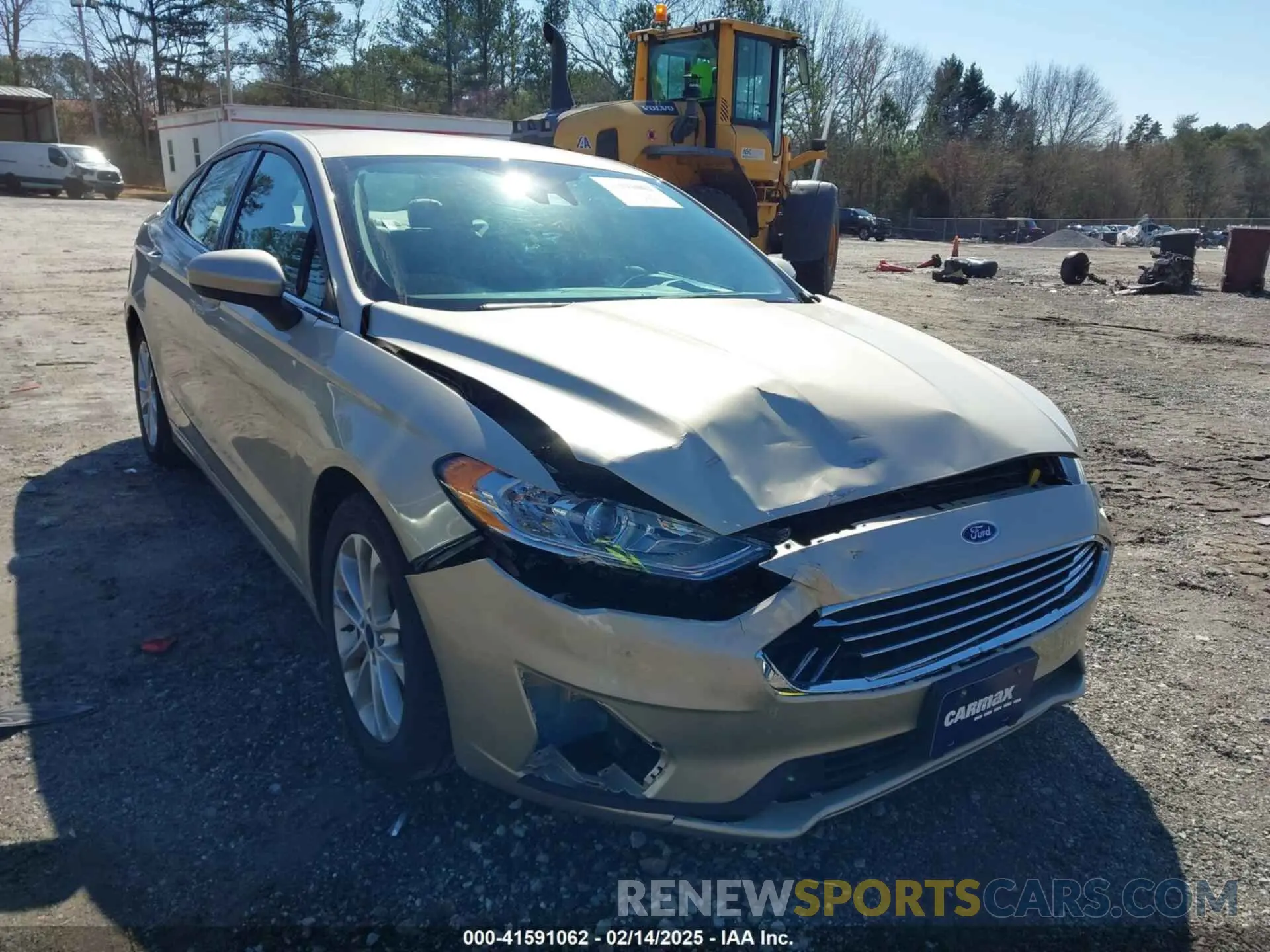 6 Photograph of a damaged car 3FA6P0HD1KR267041 FORD FUSION 2019