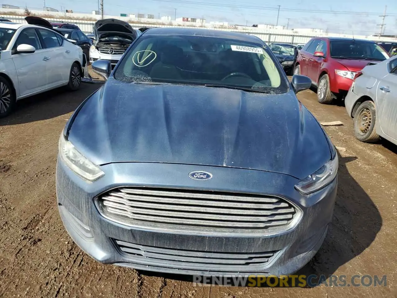 5 Photograph of a damaged car 3FA6P0HD2KR198201 FORD FUSION 2019