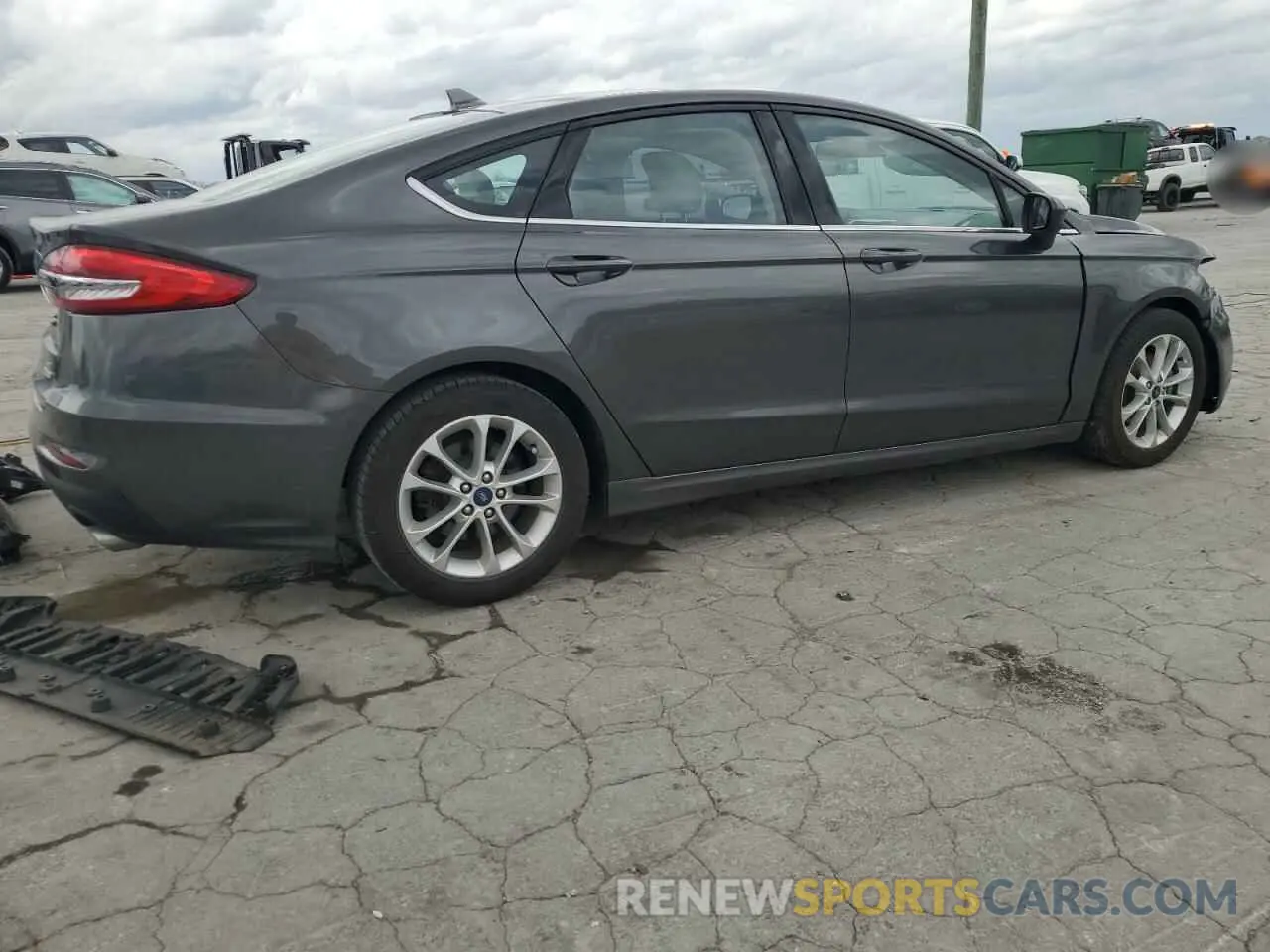 3 Photograph of a damaged car 3FA6P0HD2KR203476 FORD FUSION 2019