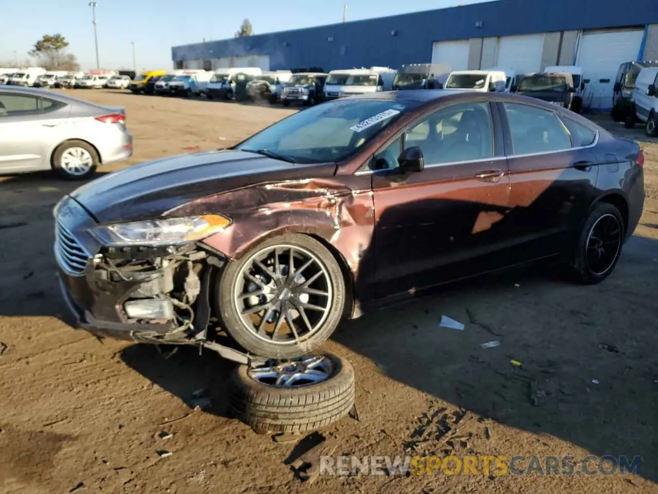 1 Photograph of a damaged car 3FA6P0HD3KR159097 FORD FUSION 2019