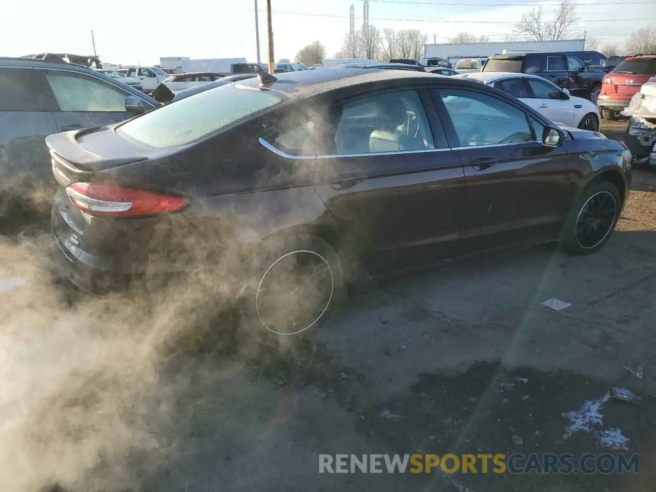 3 Photograph of a damaged car 3FA6P0HD3KR159097 FORD FUSION 2019