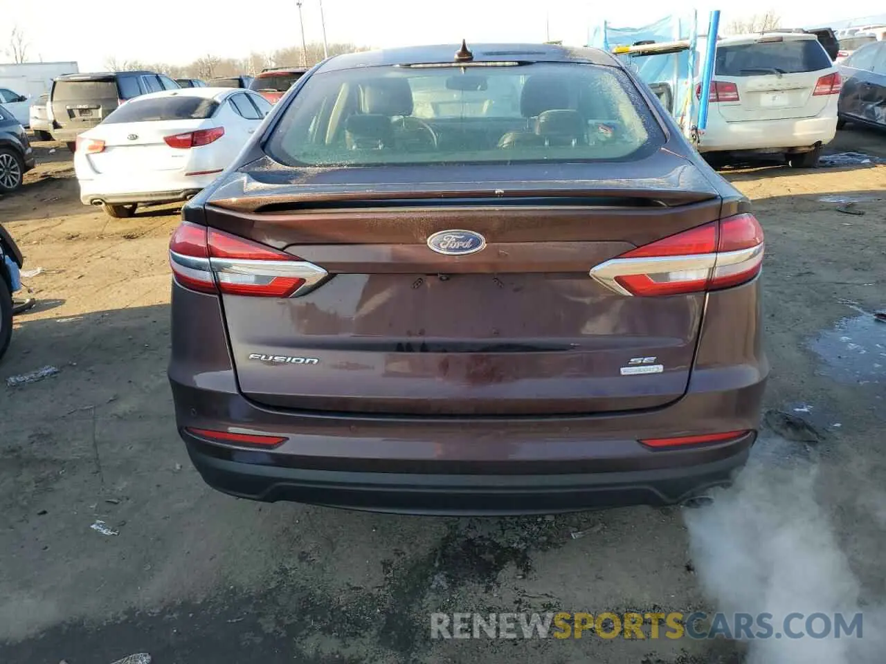 6 Photograph of a damaged car 3FA6P0HD3KR159097 FORD FUSION 2019