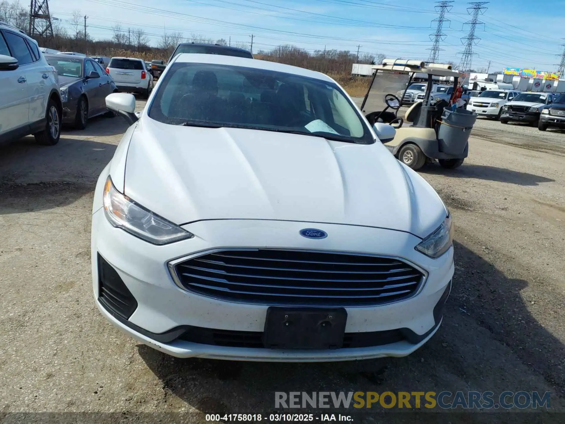 12 Photograph of a damaged car 3FA6P0HD3KR215491 FORD FUSION 2019