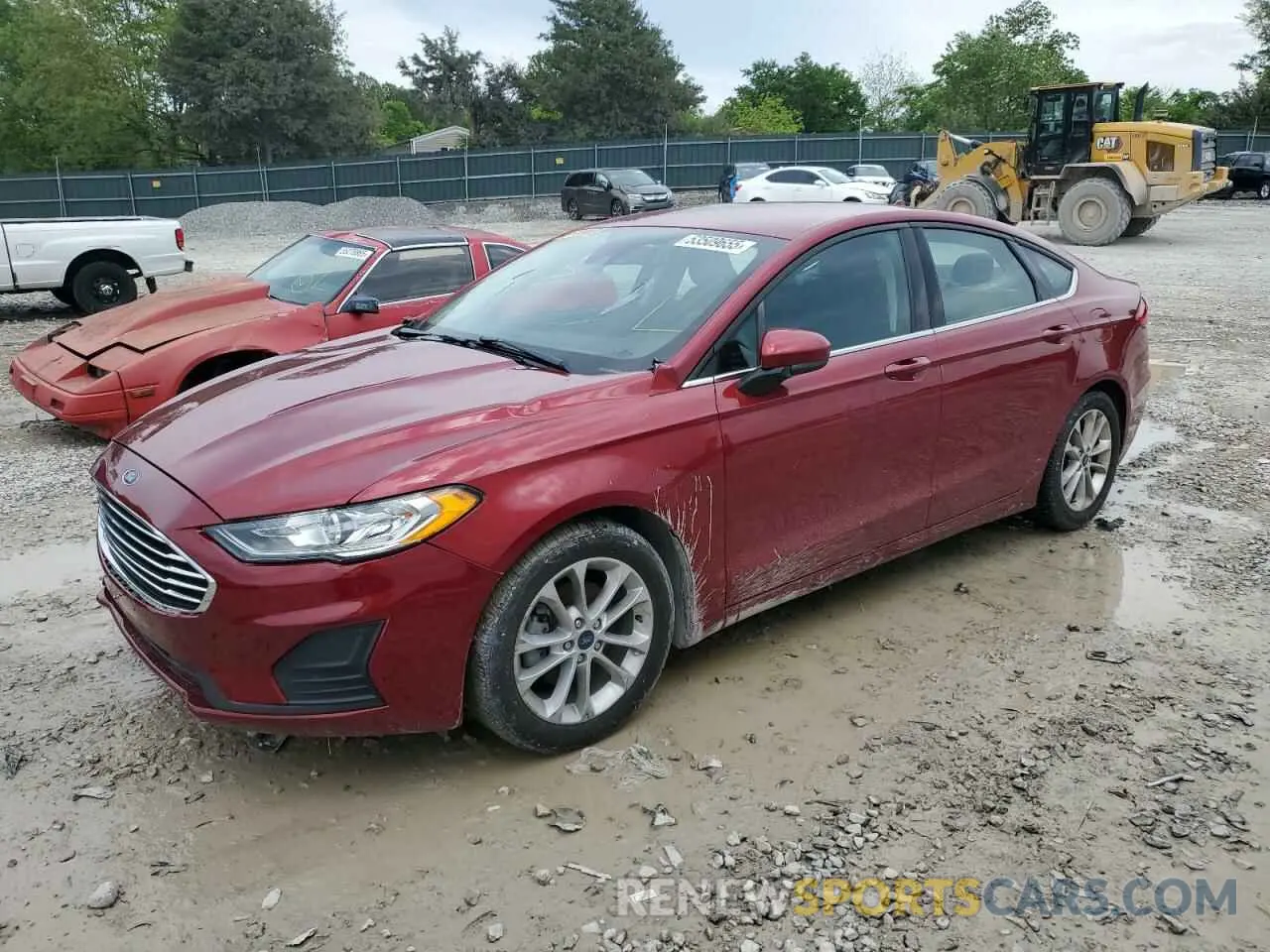 1 Photograph of a damaged car 3FA6P0HD3KR228841 FORD FUSION 2019