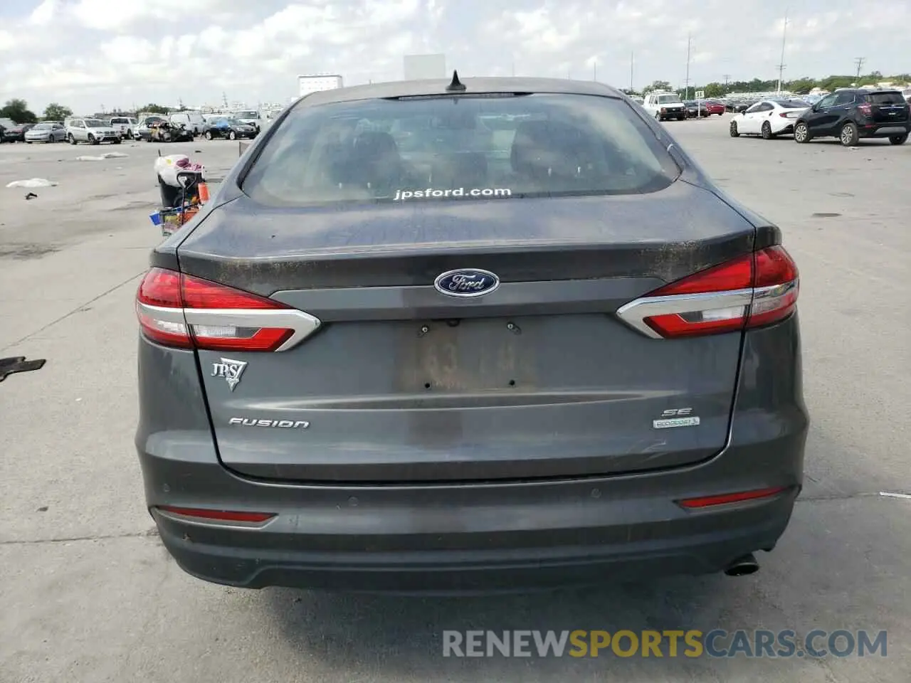 6 Photograph of a damaged car 3FA6P0HD3KR261872 FORD FUSION 2019