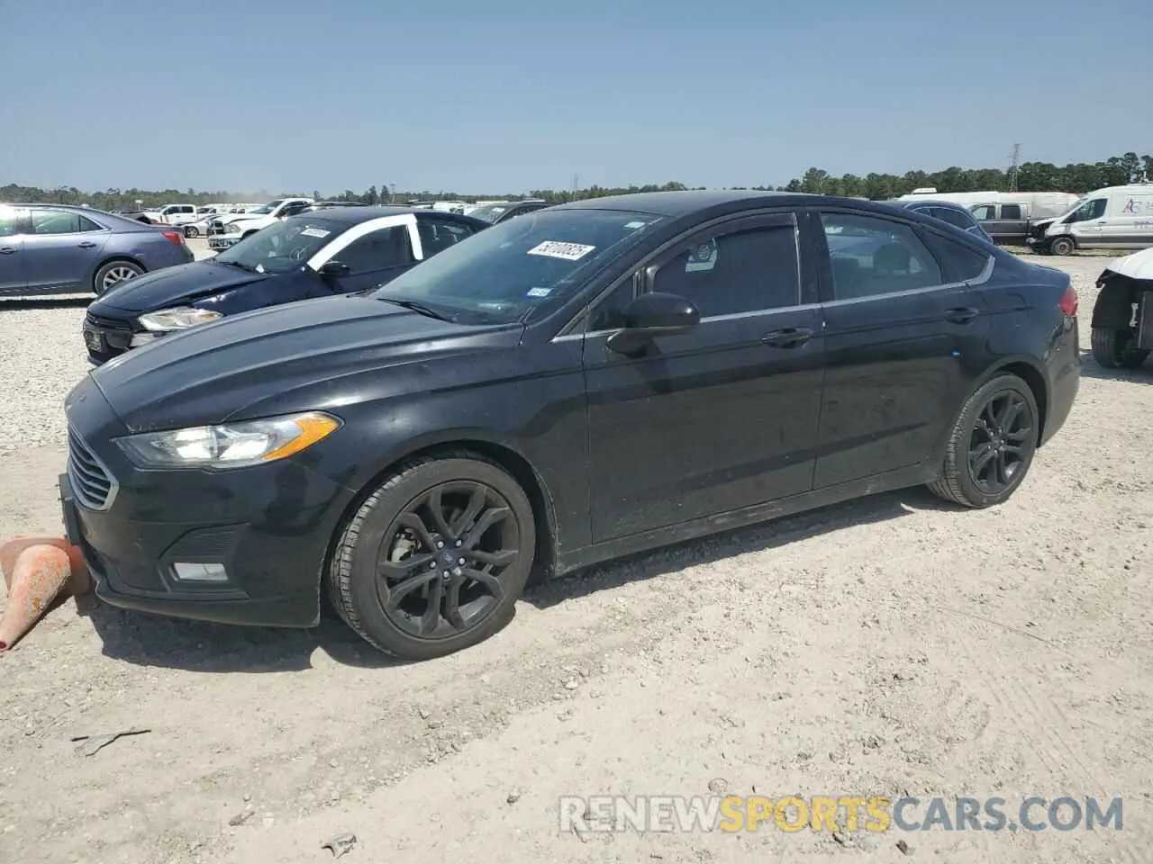 1 Photograph of a damaged car 3FA6P0HD4KR103346 FORD FUSION 2019