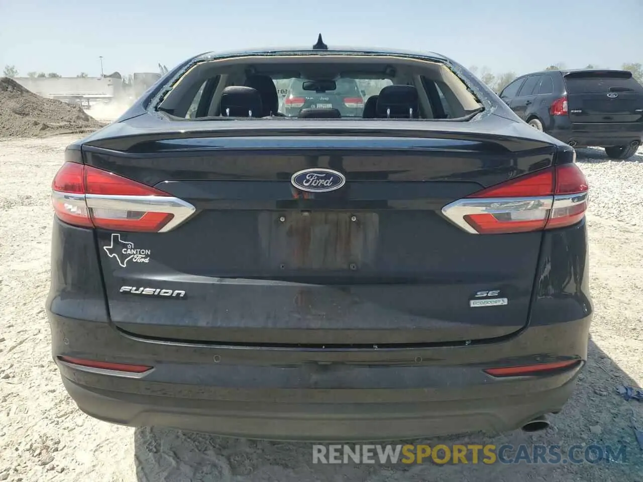 6 Photograph of a damaged car 3FA6P0HD4KR103346 FORD FUSION 2019