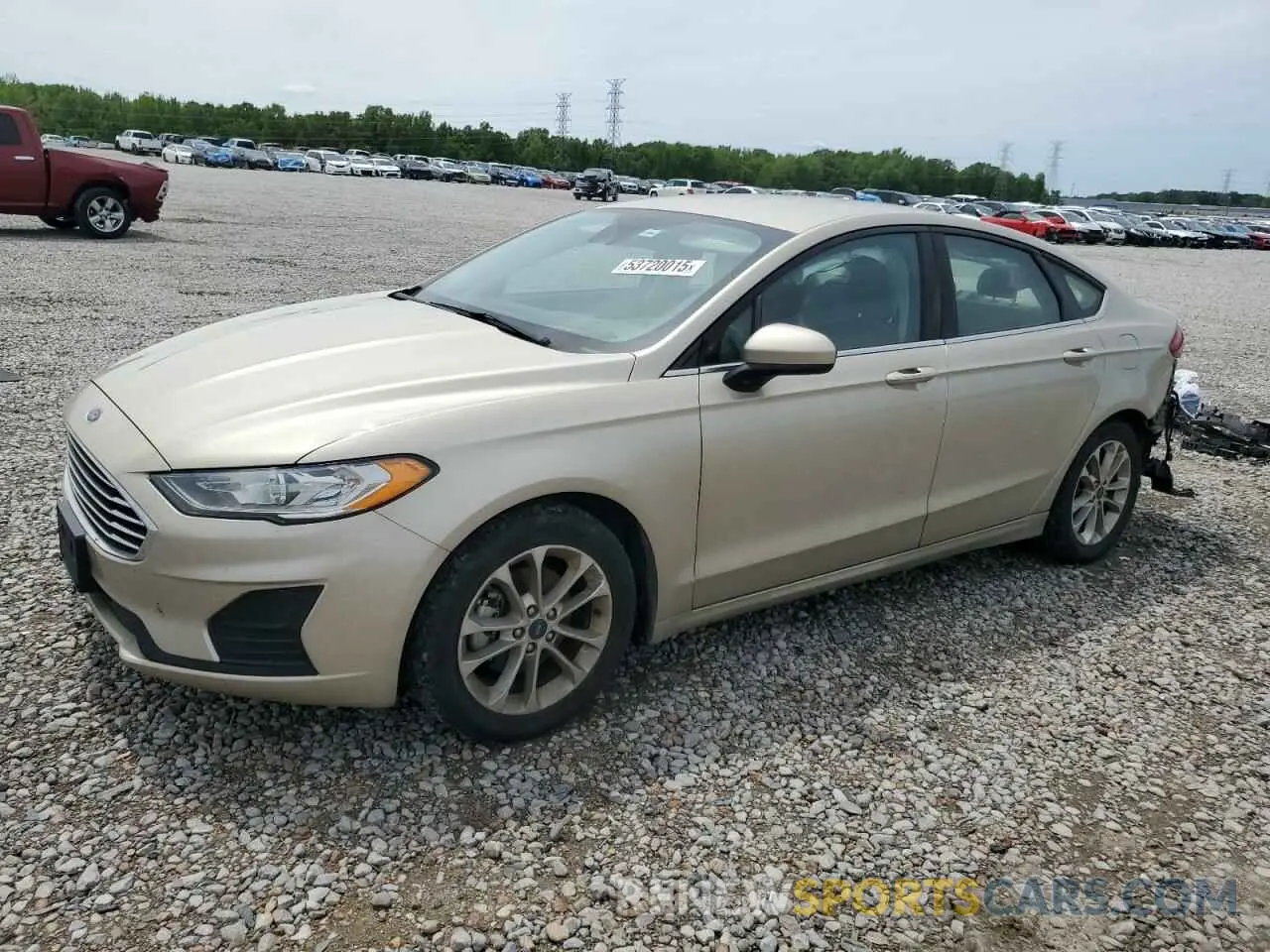 1 Photograph of a damaged car 3FA6P0HD4KR107719 FORD FUSION 2019