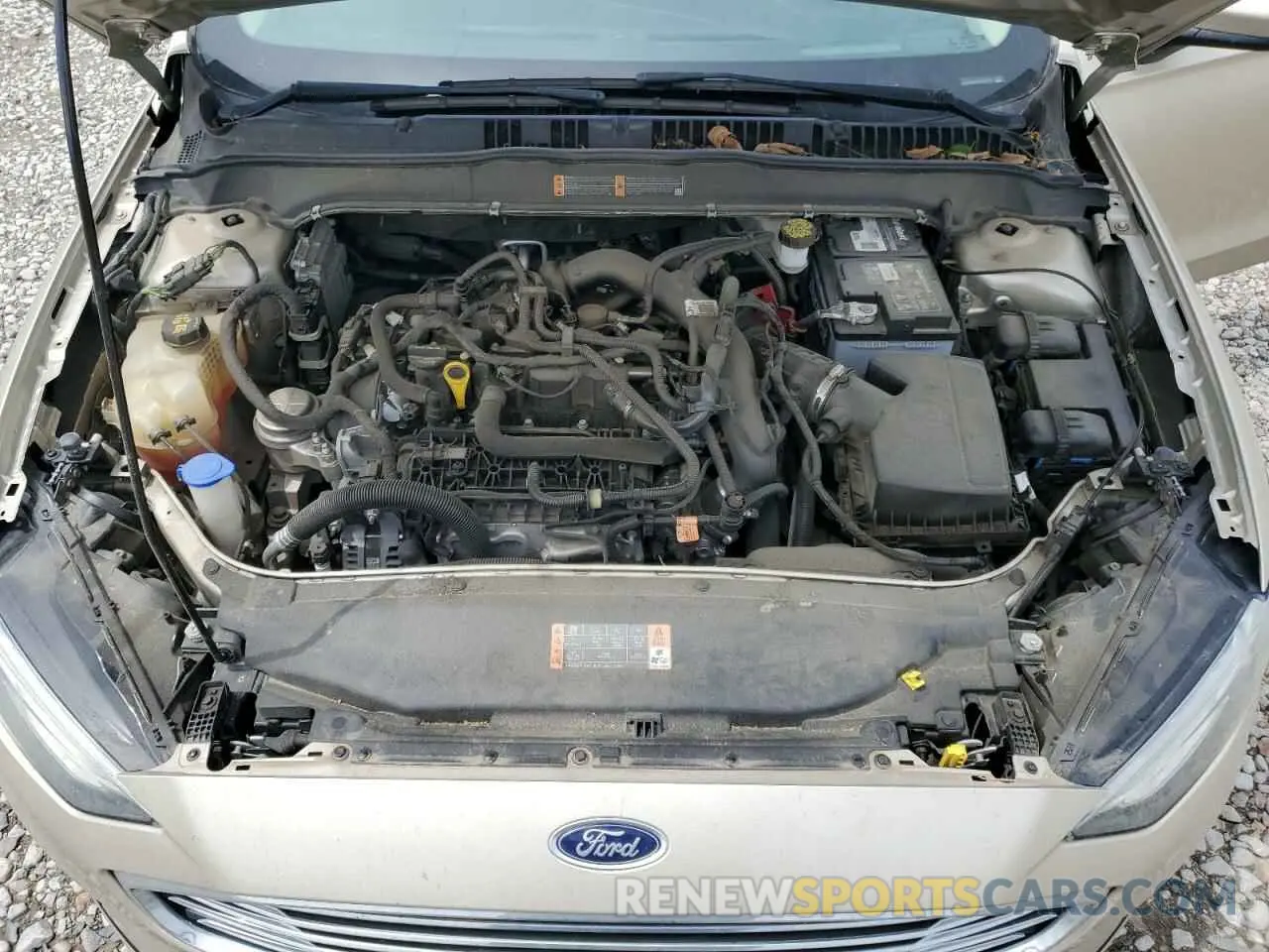 11 Photograph of a damaged car 3FA6P0HD4KR107719 FORD FUSION 2019