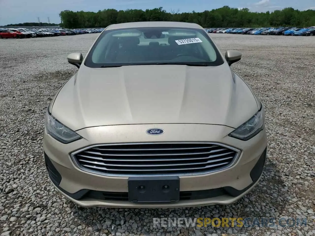 5 Photograph of a damaged car 3FA6P0HD4KR107719 FORD FUSION 2019