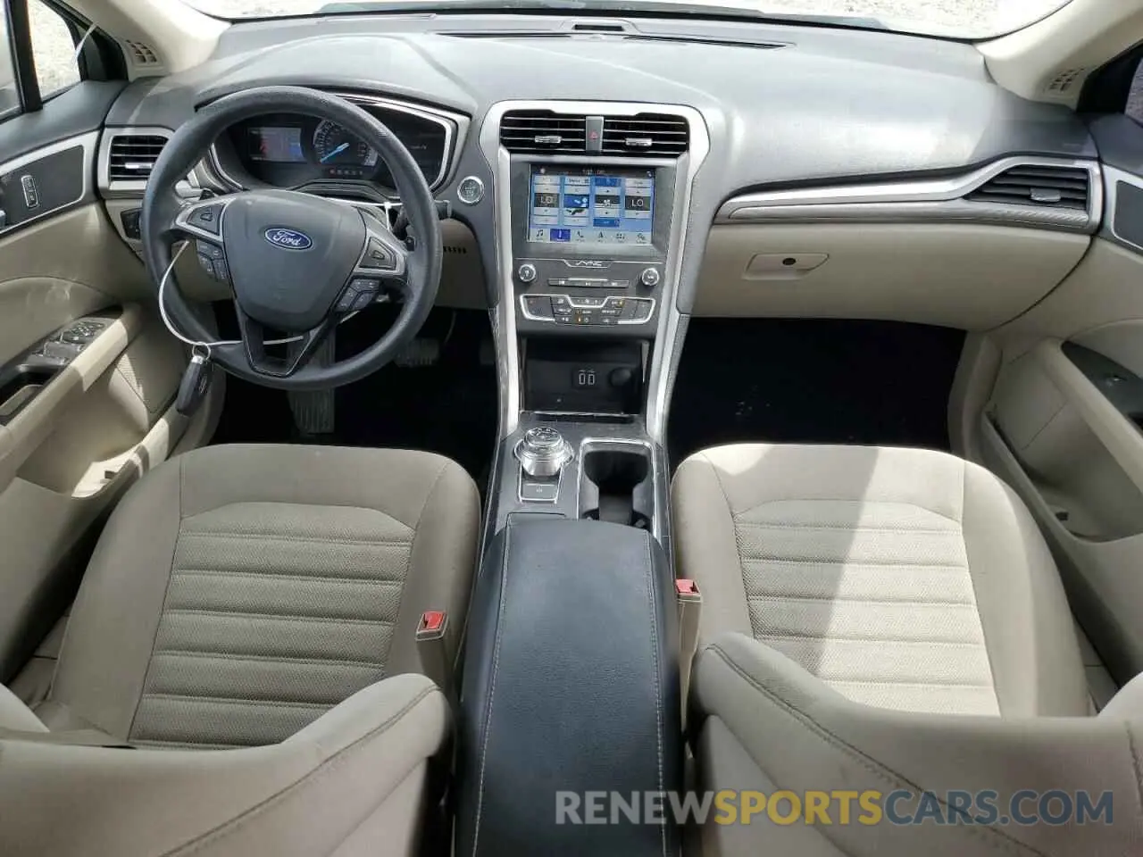 8 Photograph of a damaged car 3FA6P0HD4KR107719 FORD FUSION 2019