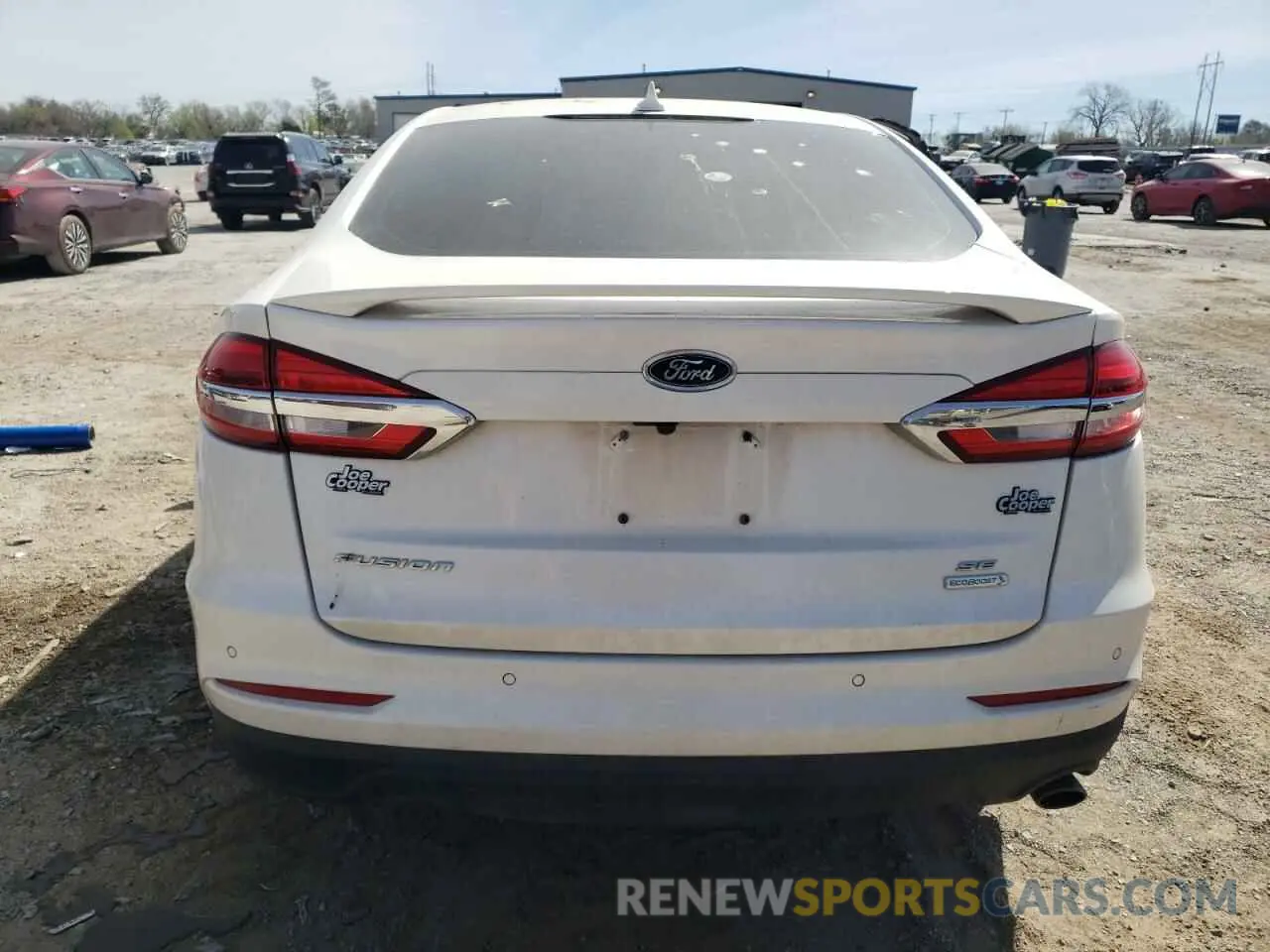 6 Photograph of a damaged car 3FA6P0HD4KR132684 FORD FUSION 2019