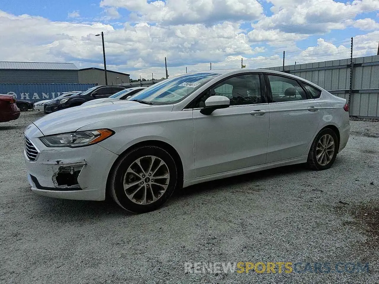 1 Photograph of a damaged car 3FA6P0HD4KR145810 FORD FUSION 2019