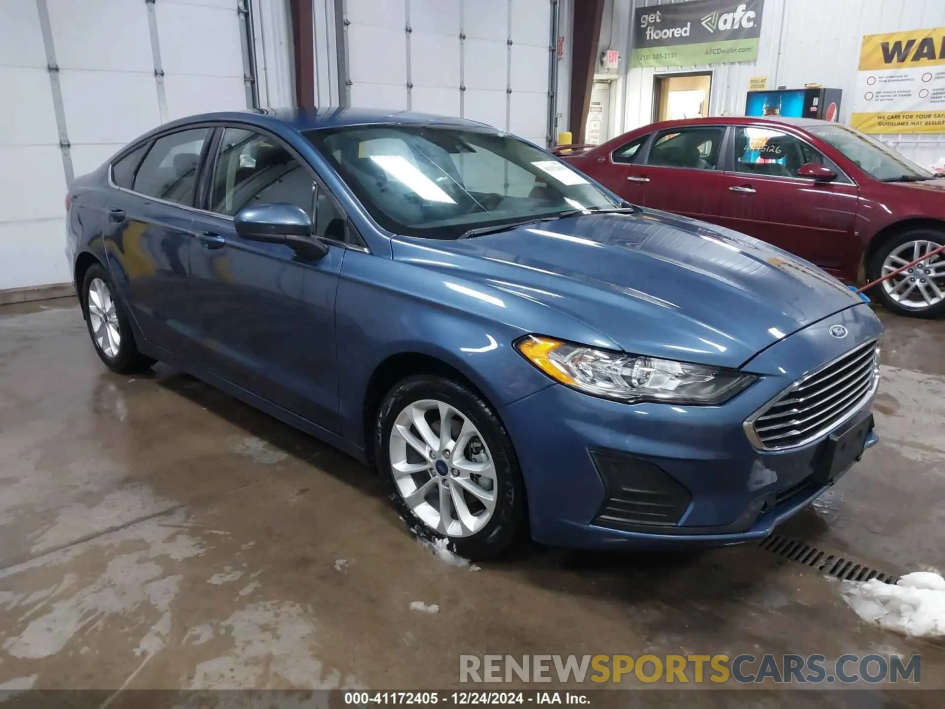 1 Photograph of a damaged car 3FA6P0HD4KR173574 FORD FUSION 2019